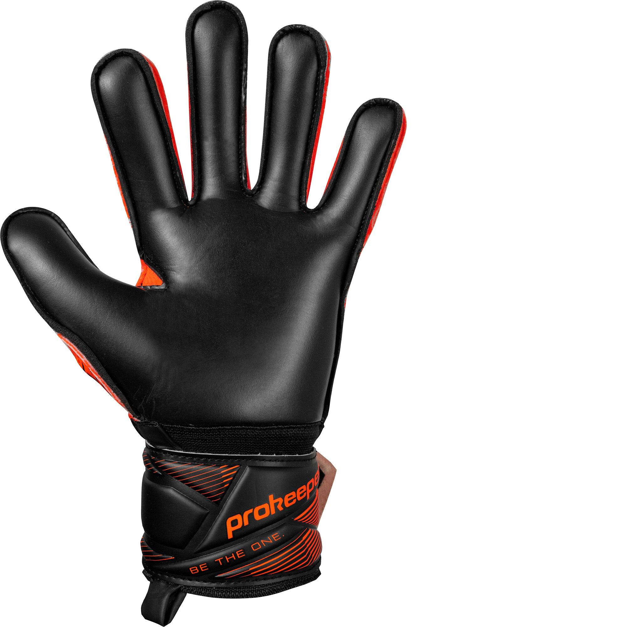 Guanti portiere adulto Reusch PROKEEPER 26 nero rosso 3/4