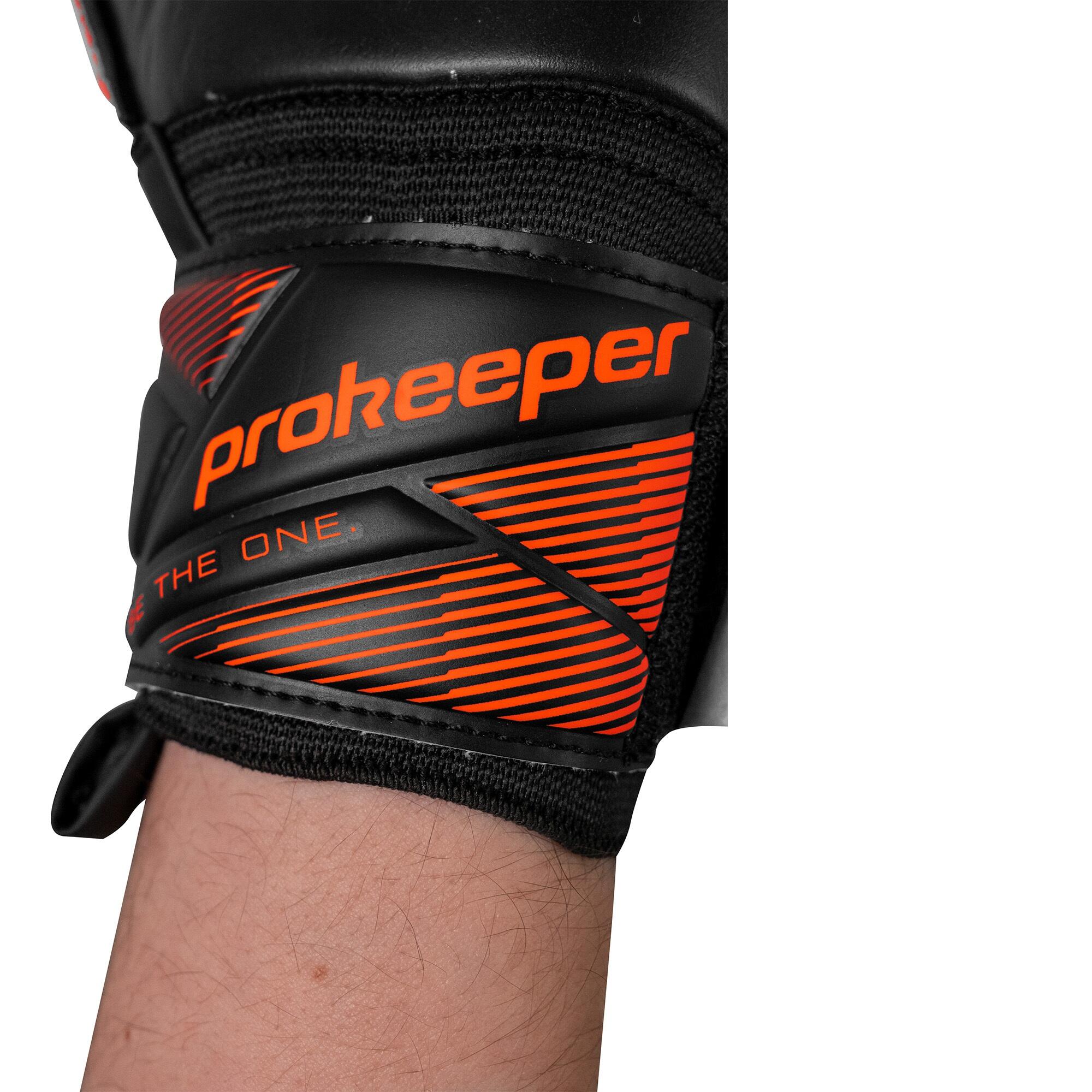 Guanti portiere adulto Reusch PROKEEPER 26 nero rosso 4/4