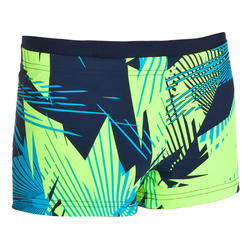 MAILLOT DE BAIN GARCON BOXER BONDI ALL TROPIBO JAUNE