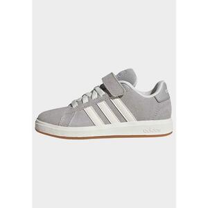 Zapatillas Niños Gris Velcro Lengüeta Acolchada