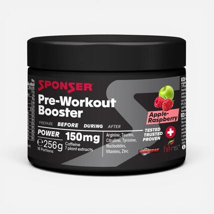 PRE WORK OUT NUTRITION SPORTIVE - PRE WORK OUT SPONSER POMME FRAMBOISE