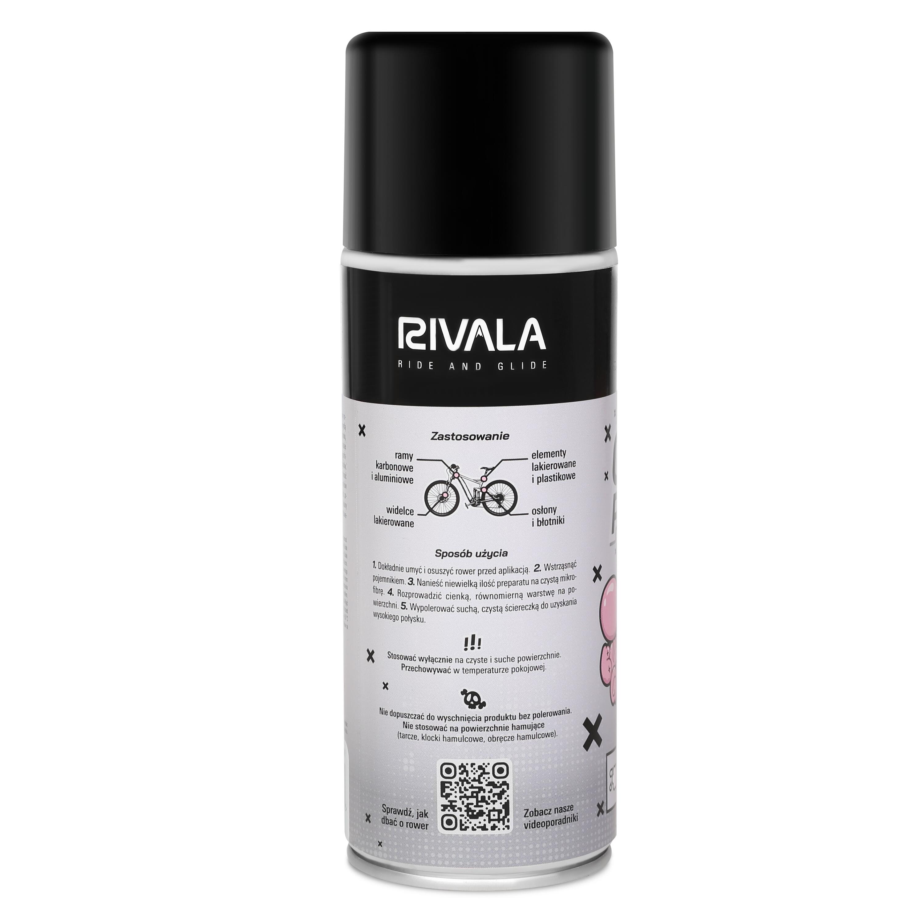 Preparat do zabezpieczania ramy rowerowej RIVALA GlossProtect 400 ml 2/2