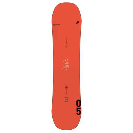 Planche de snowboard enfant all mountain freestyle - Endzone JR 105 cm