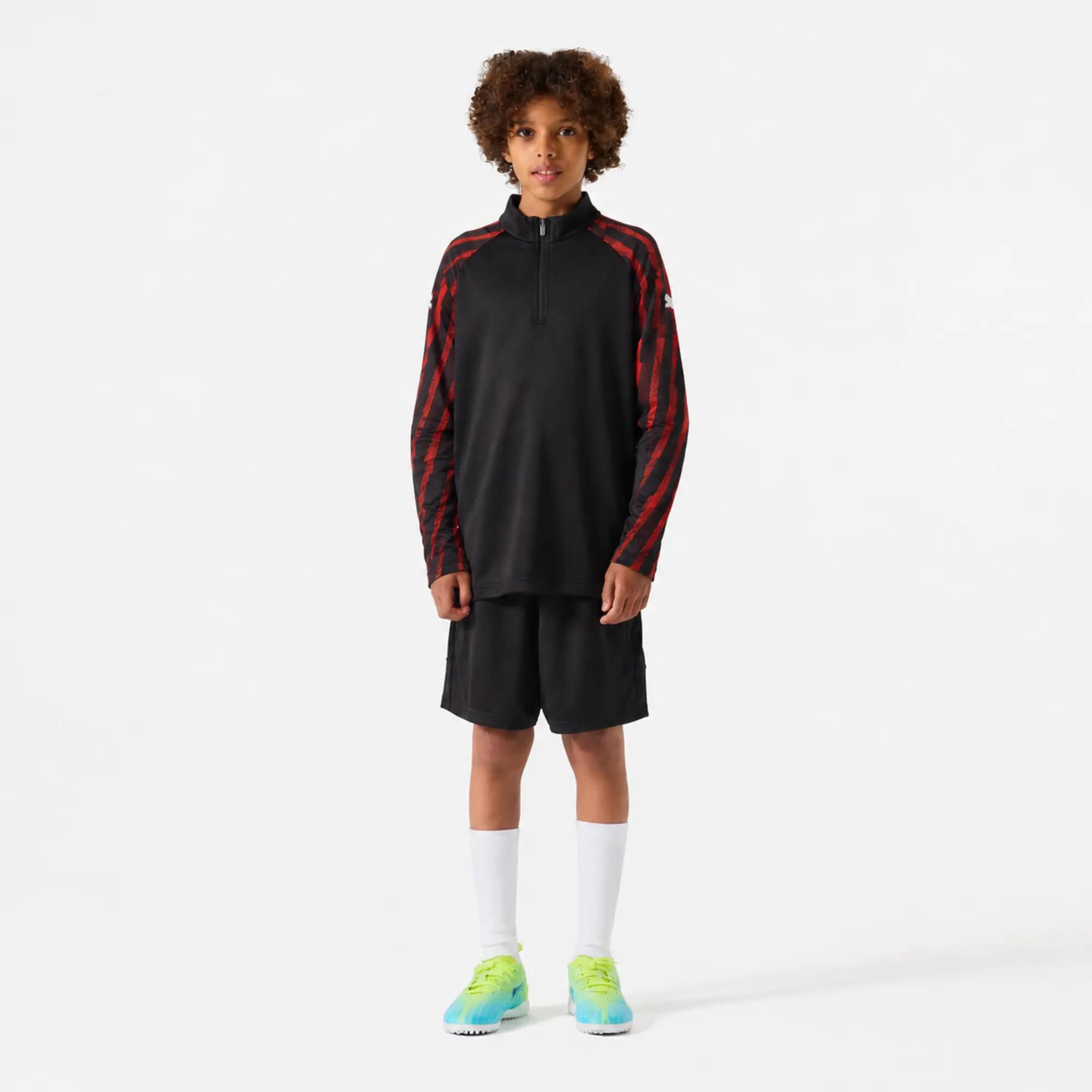 Bluza piłkarska dla dzieci Puma IndividualLIGA na krótki suwak 2/4