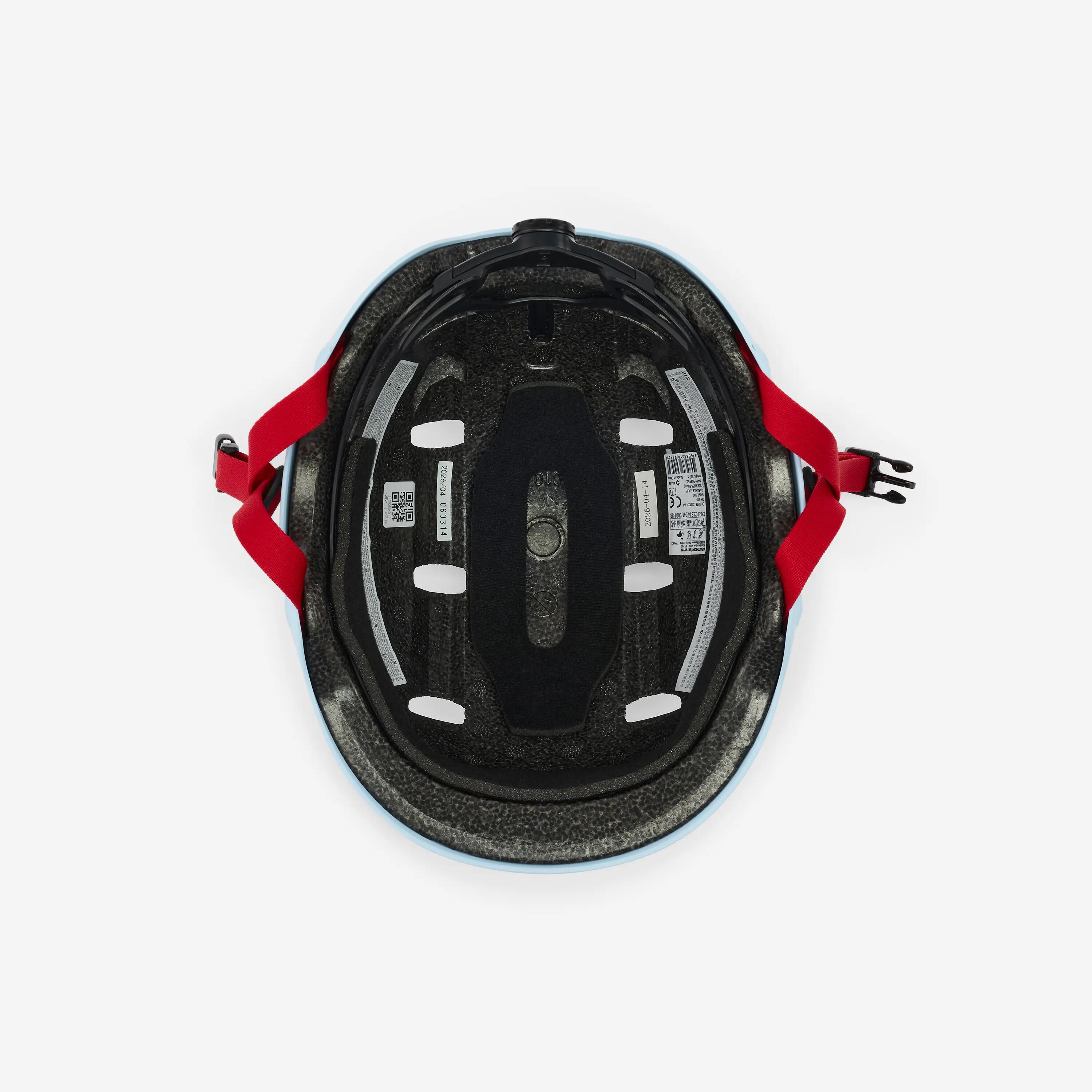 Casque vélo ville bol enfant Mathilde Cabanas X Decathlon Tulipes 9/17