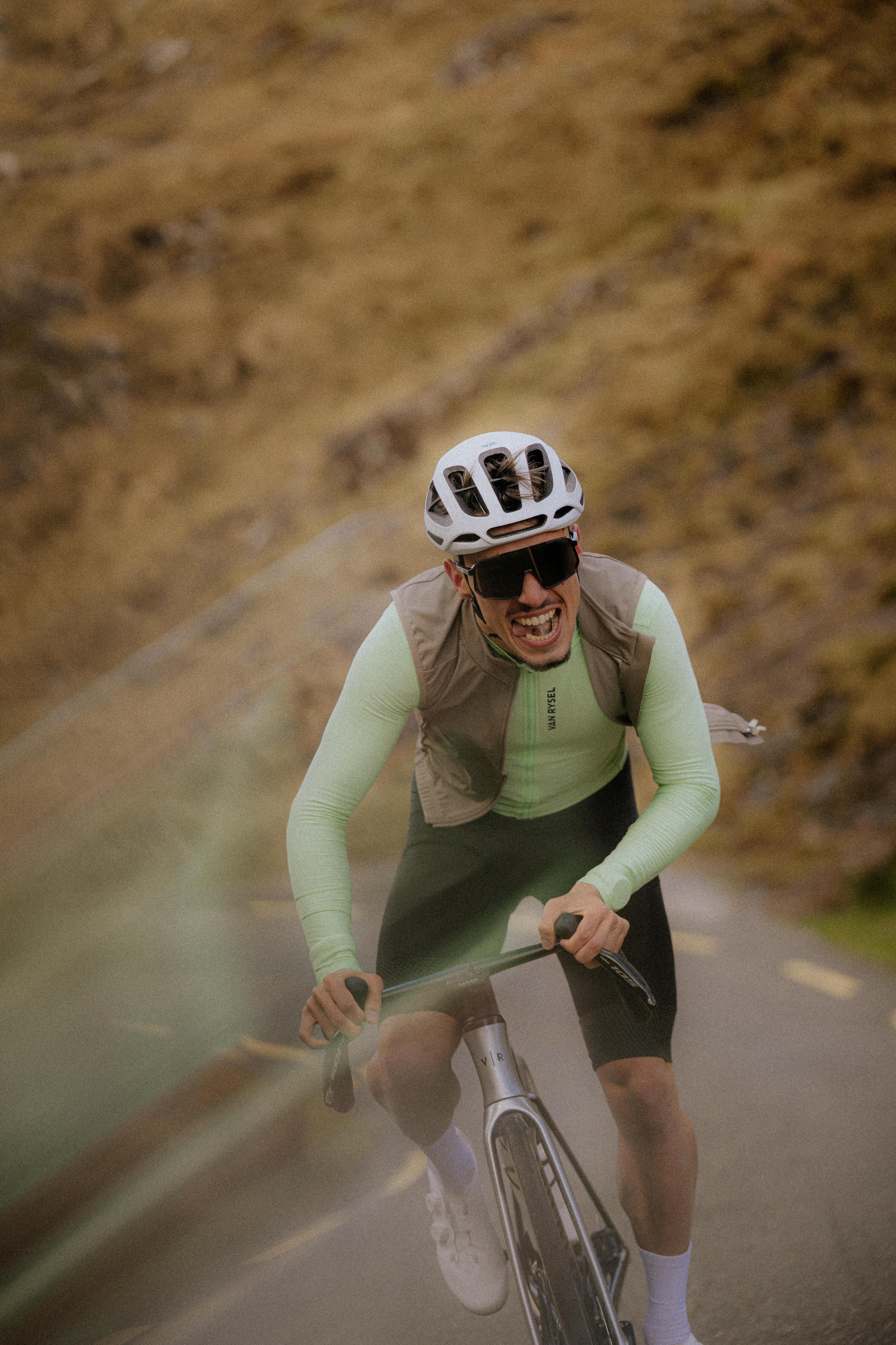 Men’s Windproof Road Cycling Vest, RCR 3/8