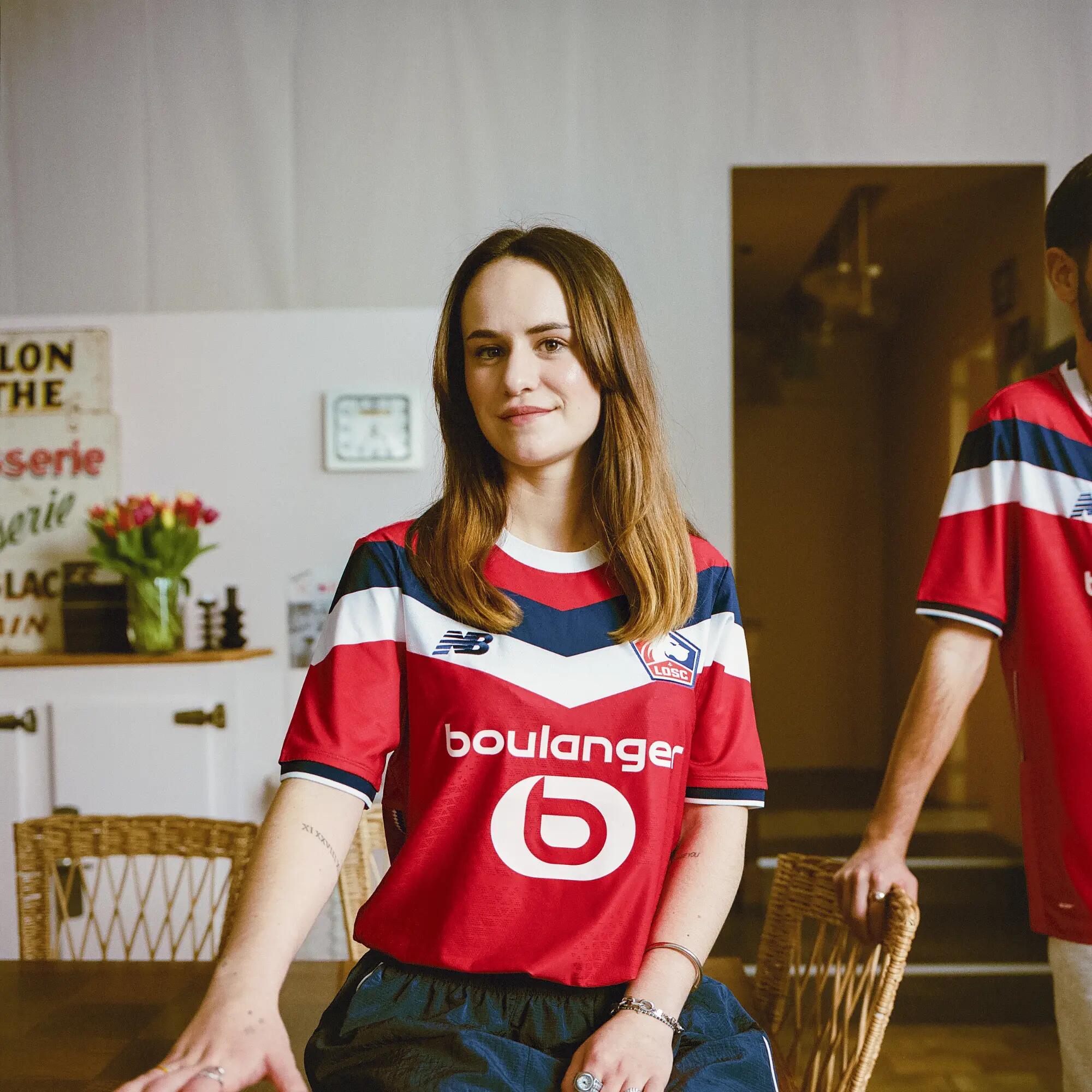 Maillot de foot LOSC Domicile 2026/2027 New Balance Adulte Rouge 10/10