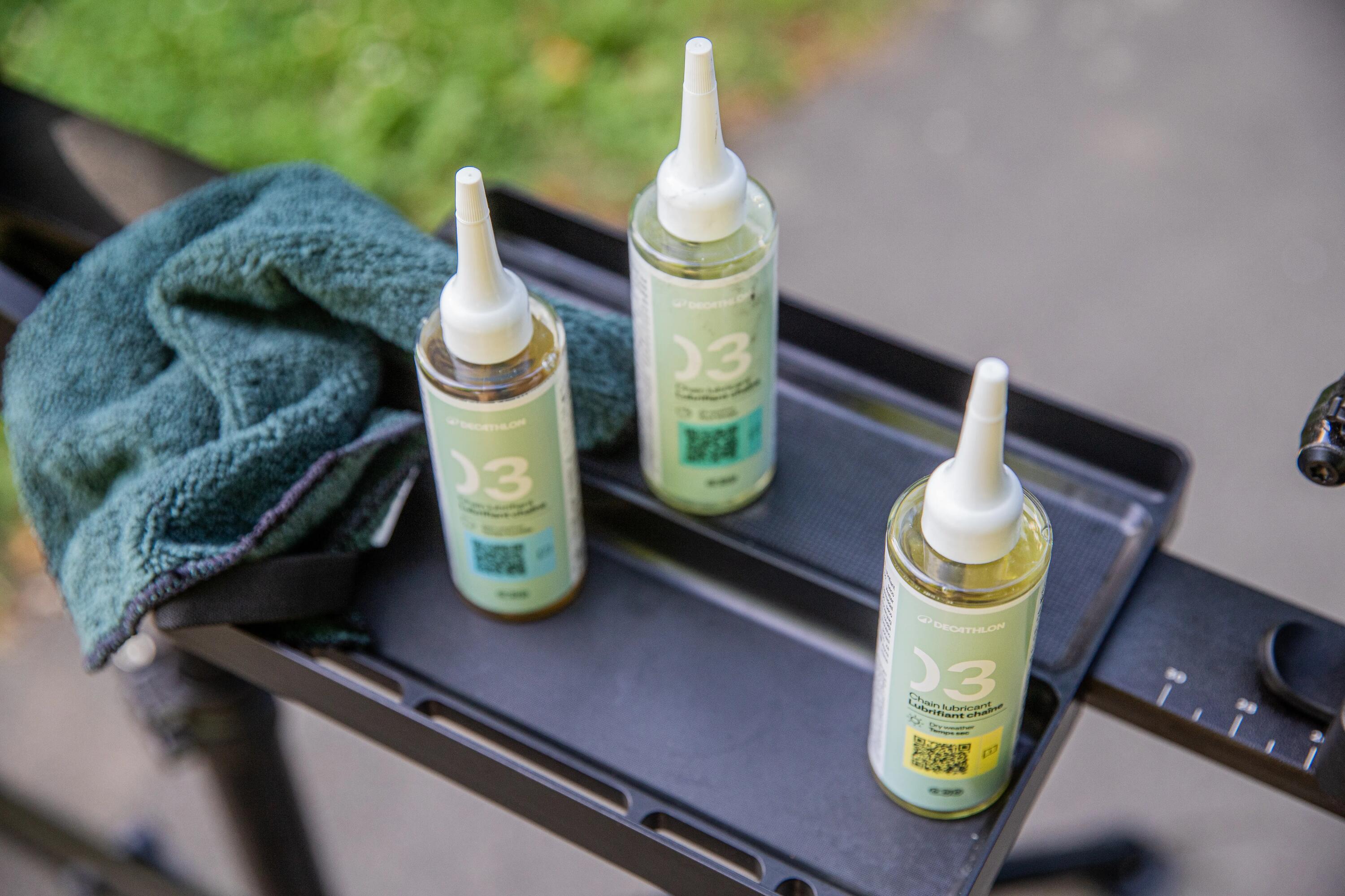 Lubrifiant chaine velo temps sec - 100ml 8/10
