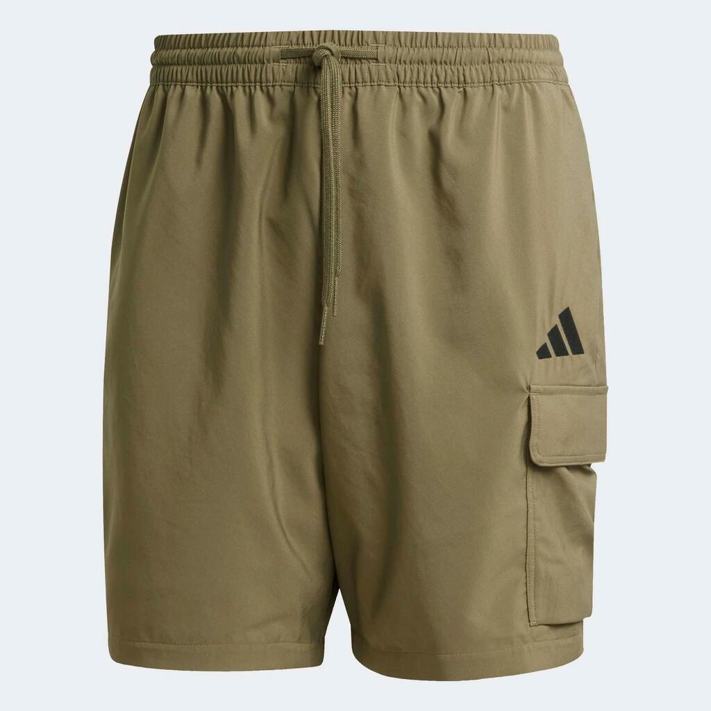 Pantaloneta ligera cargo para hombre Adidas Essentials
