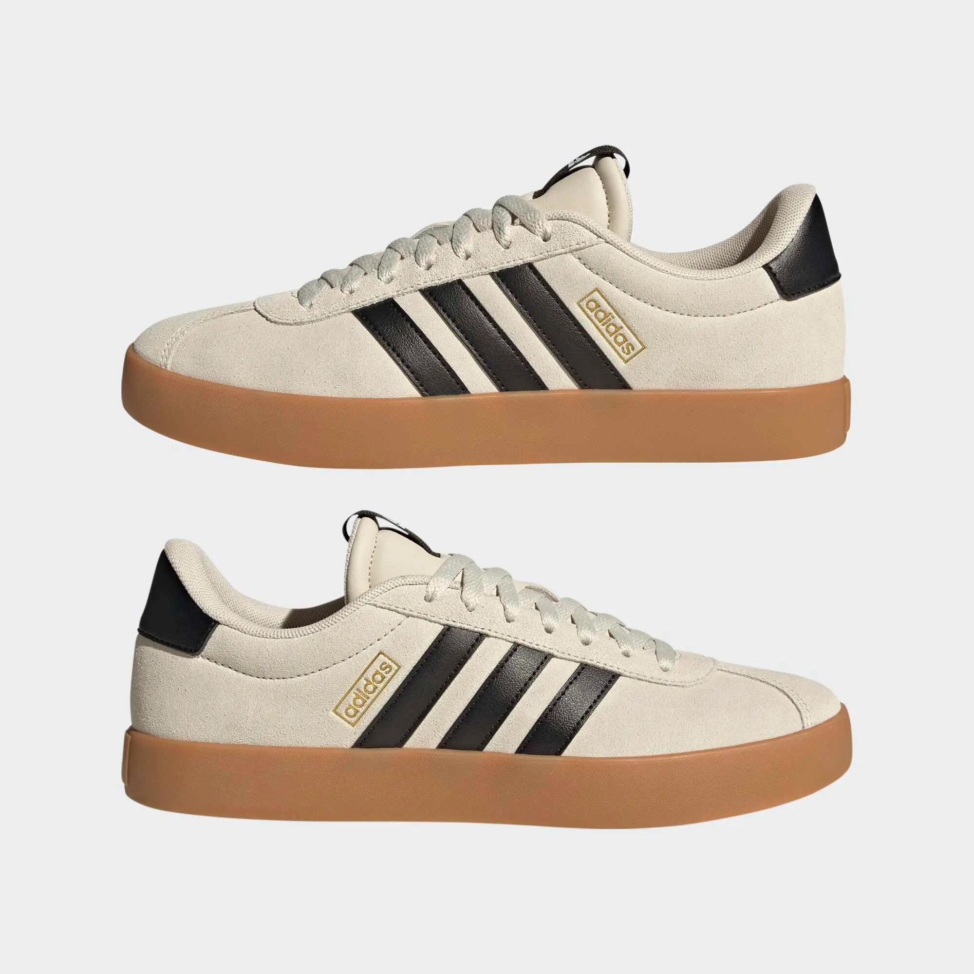 Tenis vulcanizados para hombre Adidas VL Court 3.0, negro 10/11