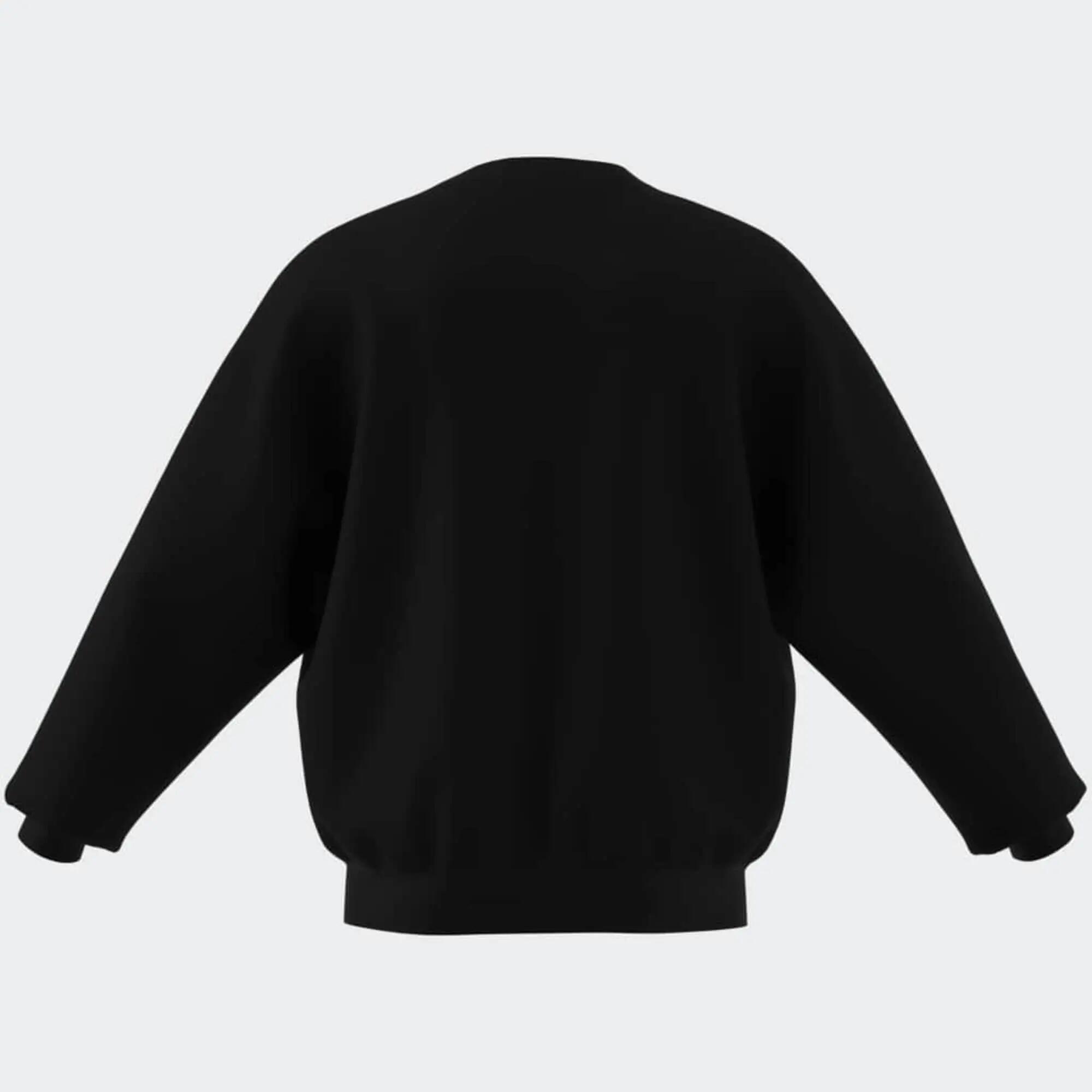 Buzo de felpa francesa Adidas Seasonal Essentials Collegiate, negro 10/10