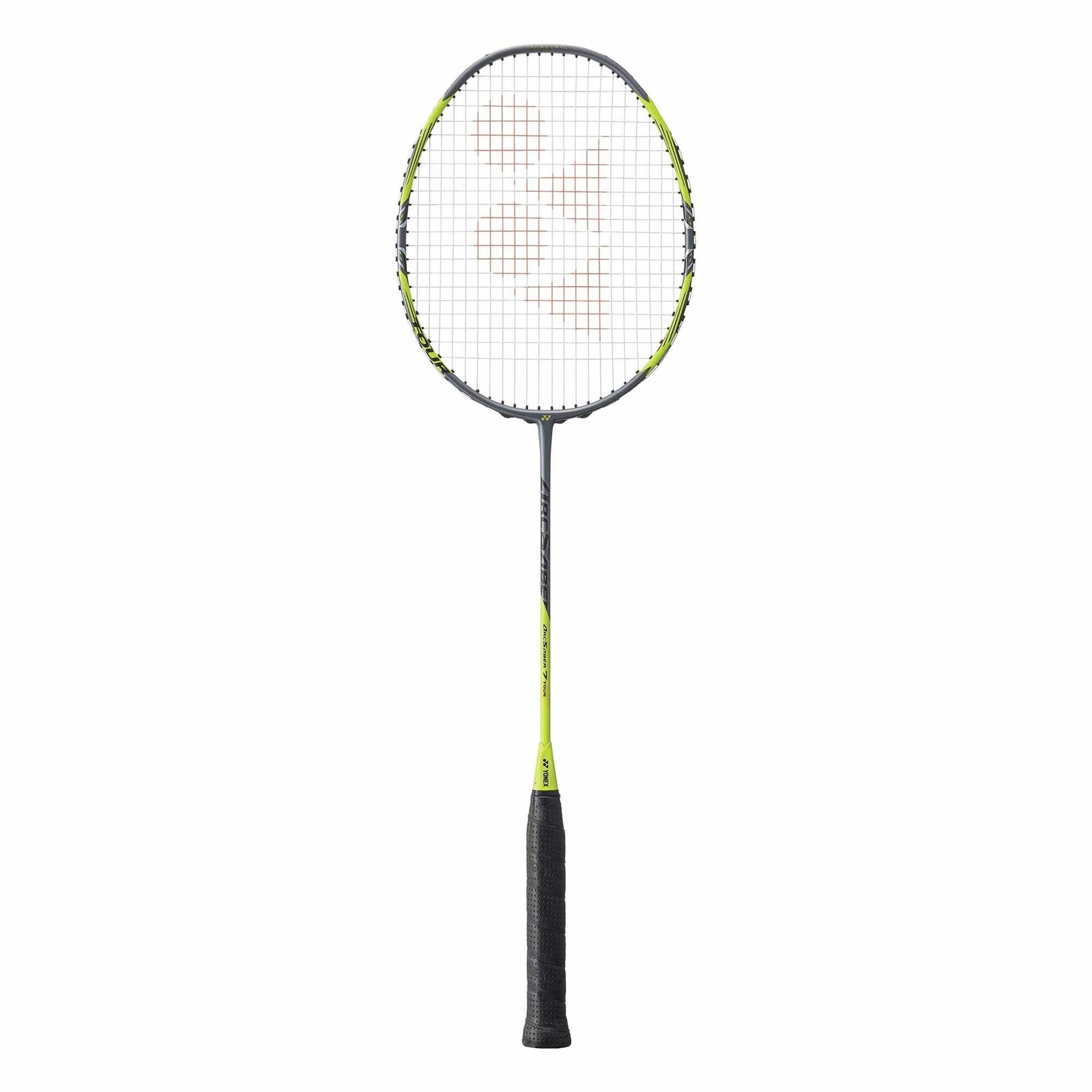 Badminton Racket ARCSABER 7 PLAY GRAY/YELLOW 4U/G5(unstrung)