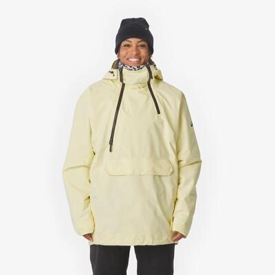 Giacca sci donna ANORAK 500 donna gialla