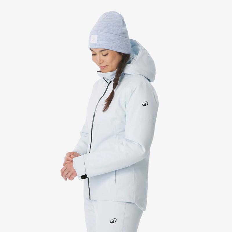 Kadın Kayak/Snowboard Montu - Açık Mavi - 500