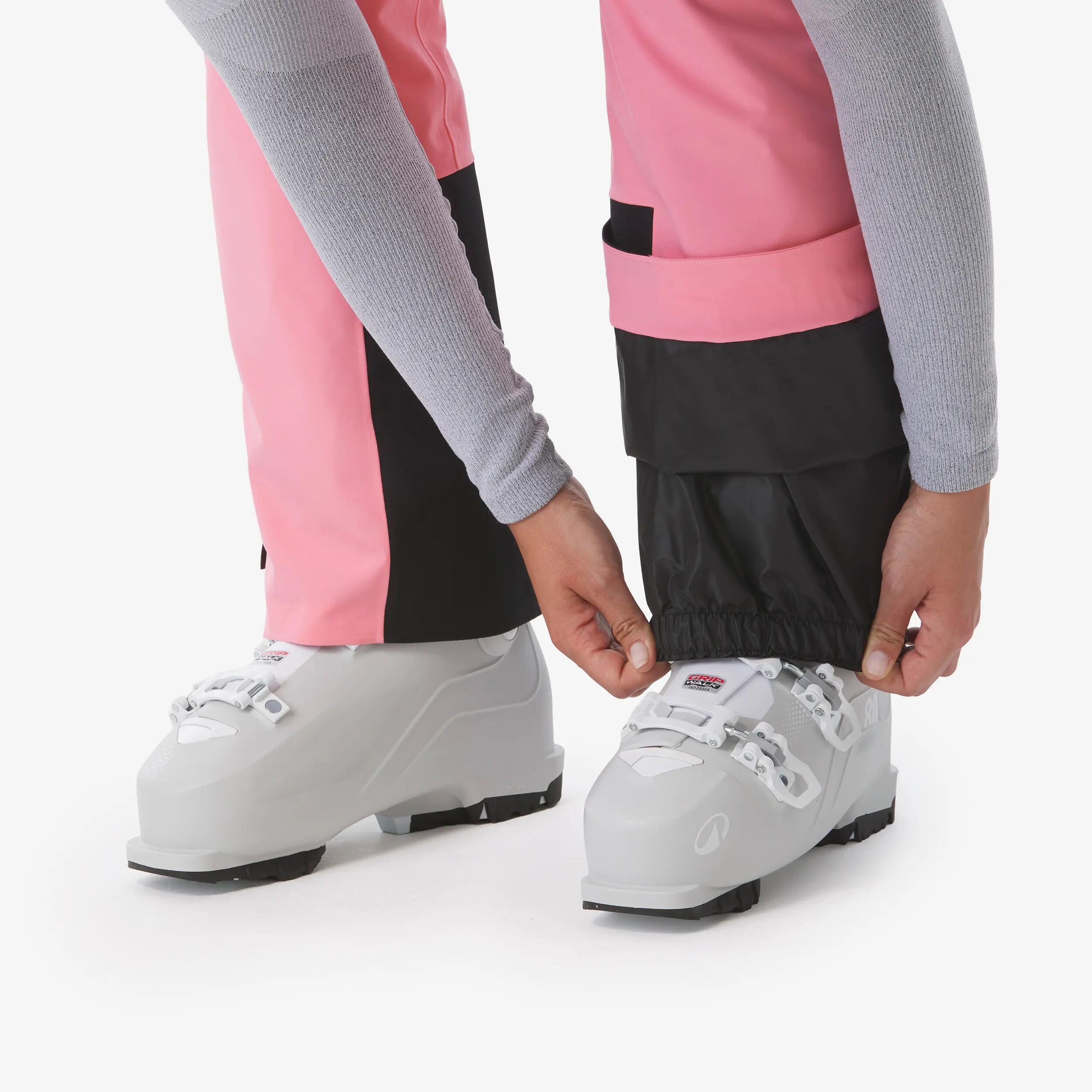 Skibroek 500 voor dames roze 11/14