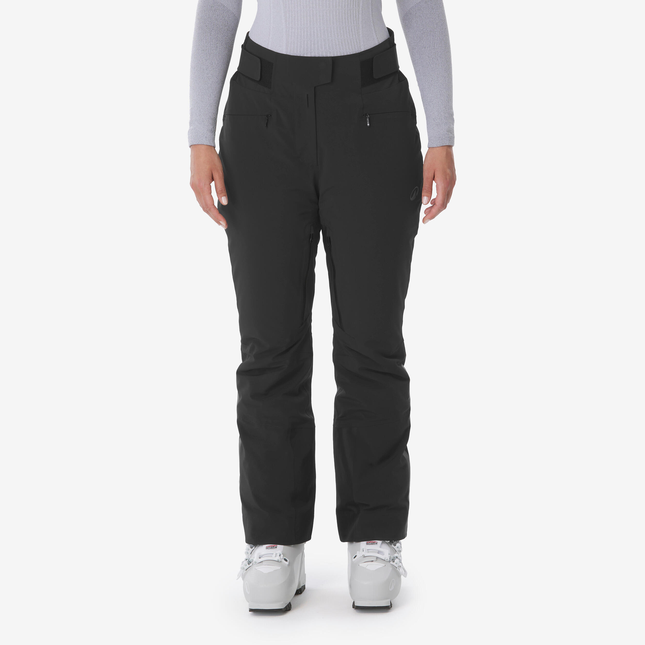 Pantaloni de schi impermeabili, SKP 900, negru, damă