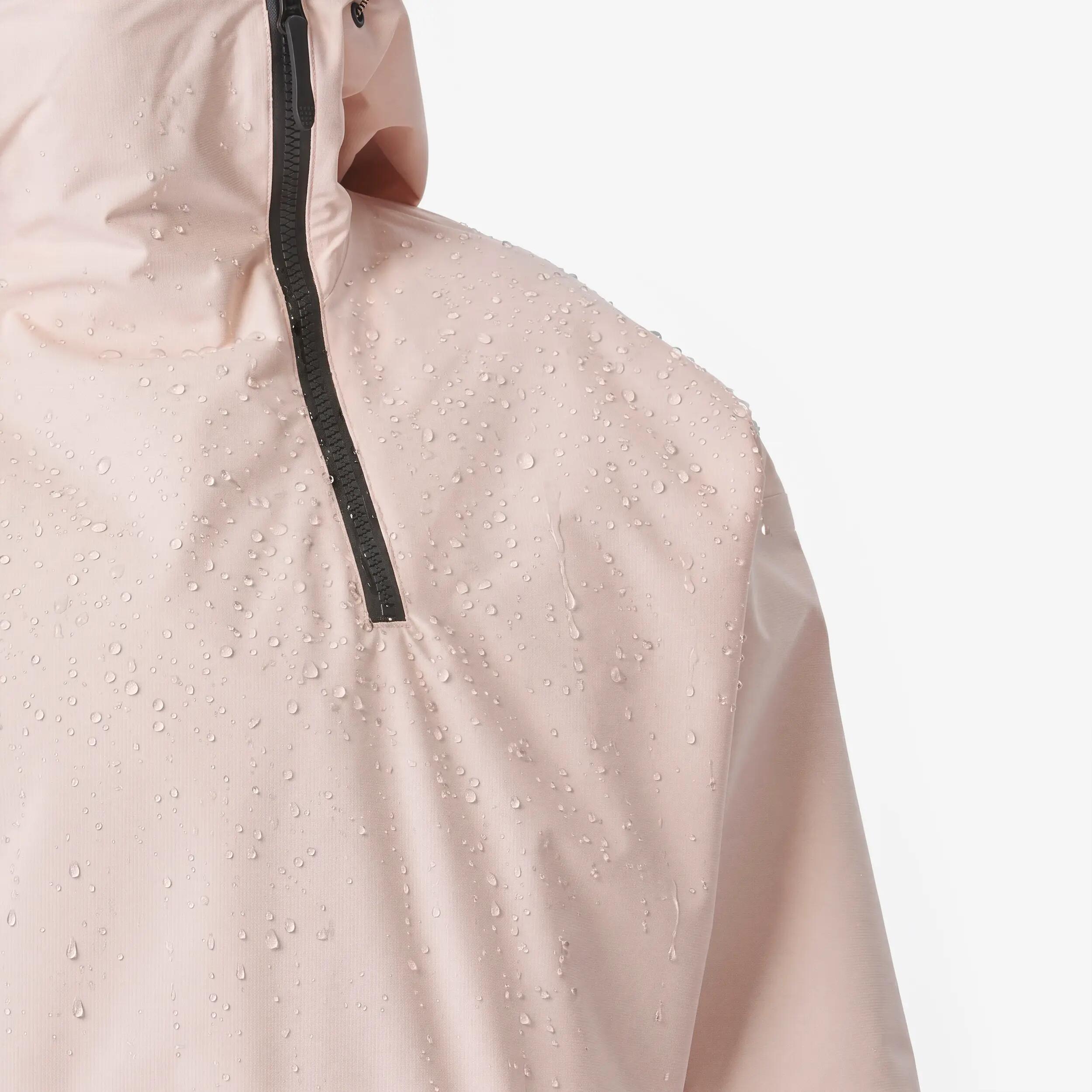 Chaqueta oversize de esquí y snowboard mujer, ANORAK 500, rosa  18/29
