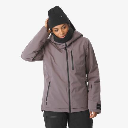 Veste de ski et snowboard imperméable femme, 500 All Mountain Vert
