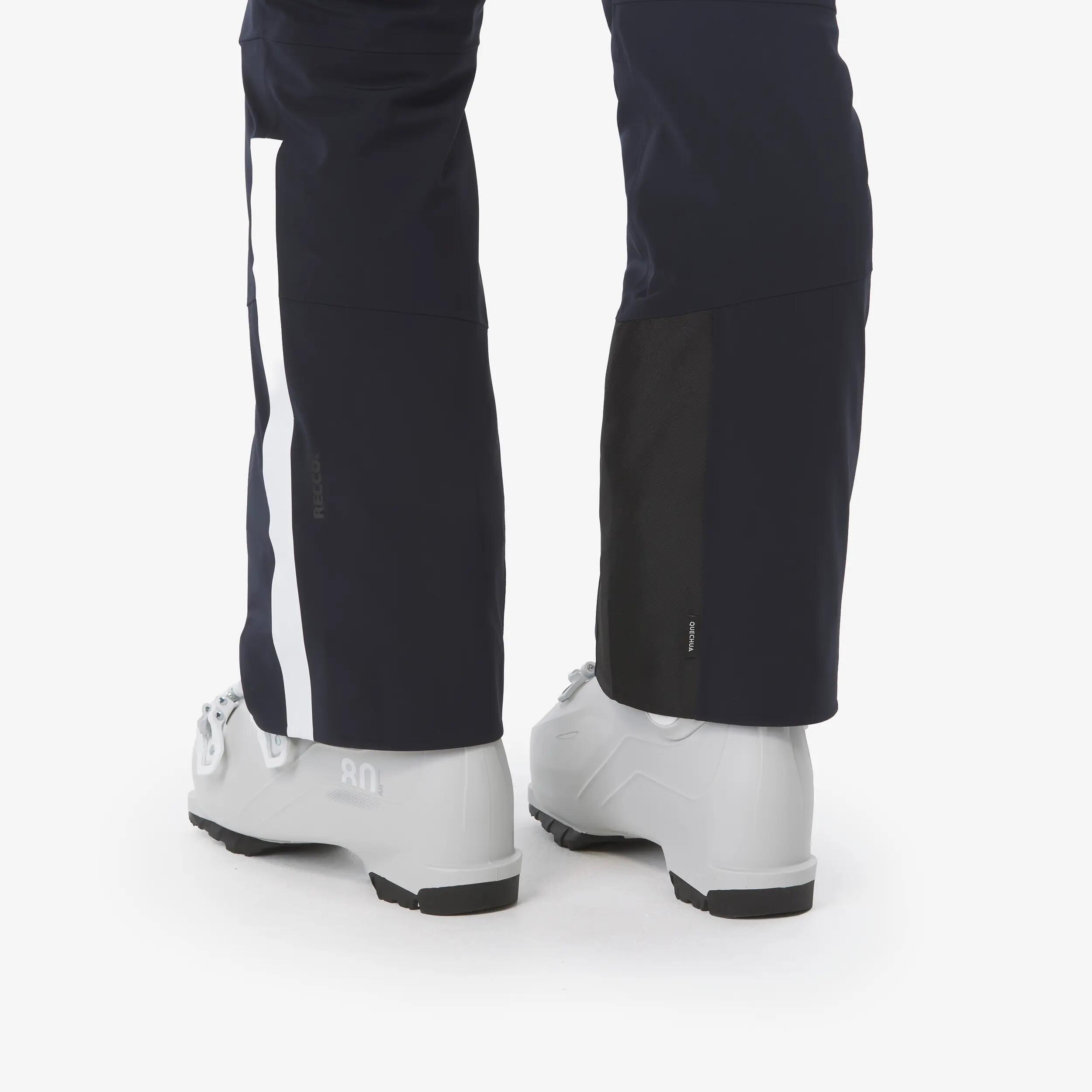 Pantalons d'esquí impermeable dona SKP 900 blau fosc  12/15