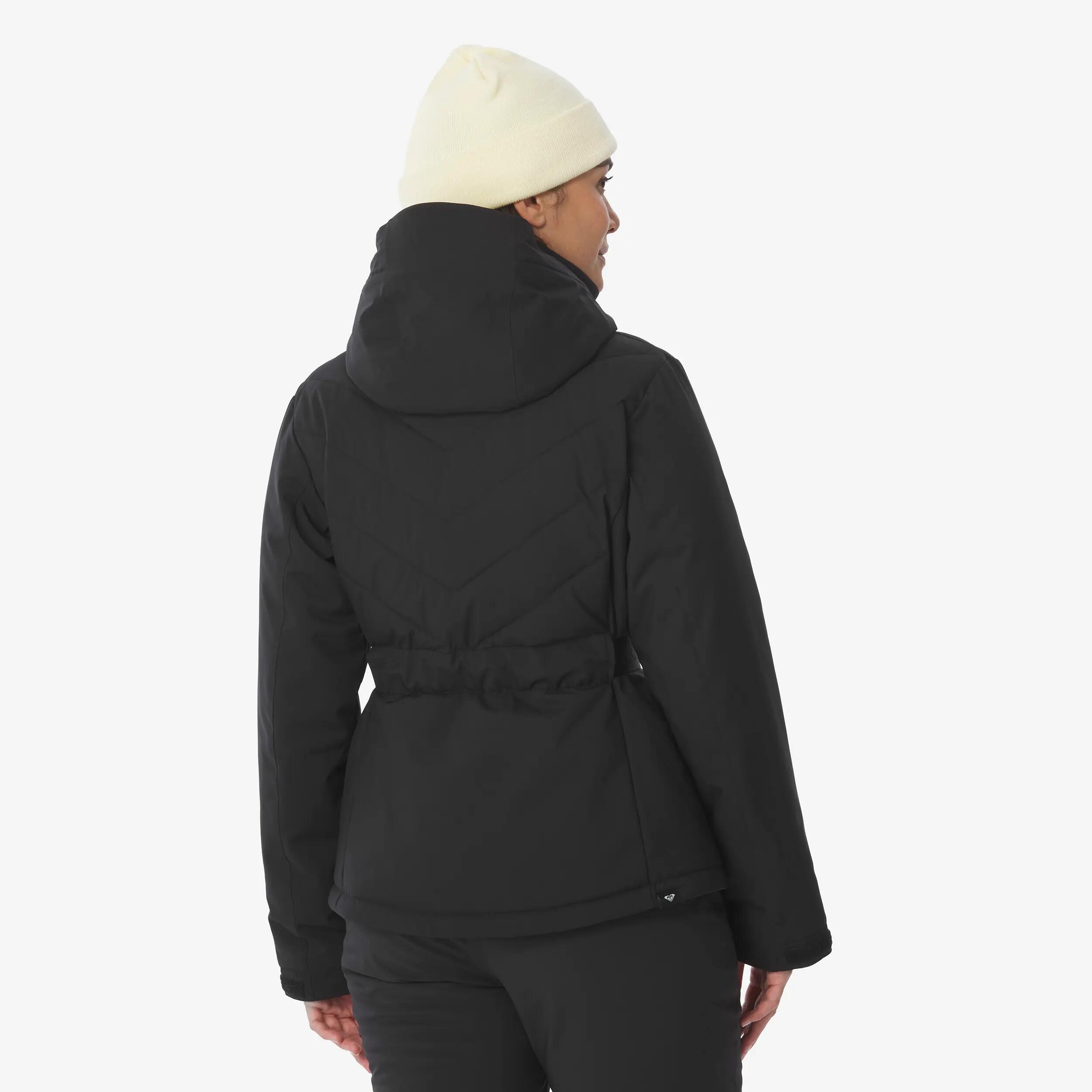 Veste de ski et snowboard chaude femme, ROXY Snowbelt noir 7/15