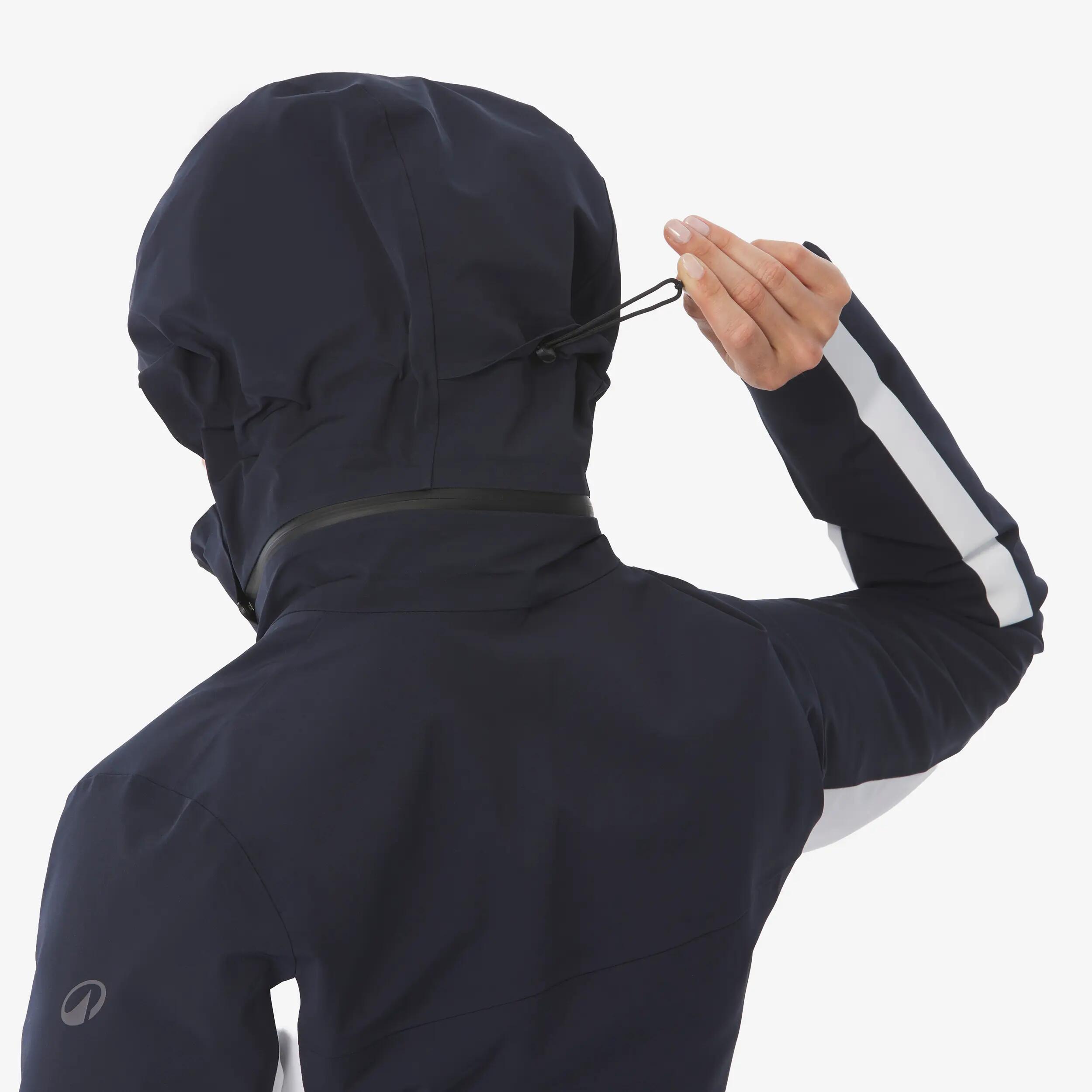Skijacke Damen wasserdicht atmungsaktiv - SKP 900 dunkelblau/beige 9/20