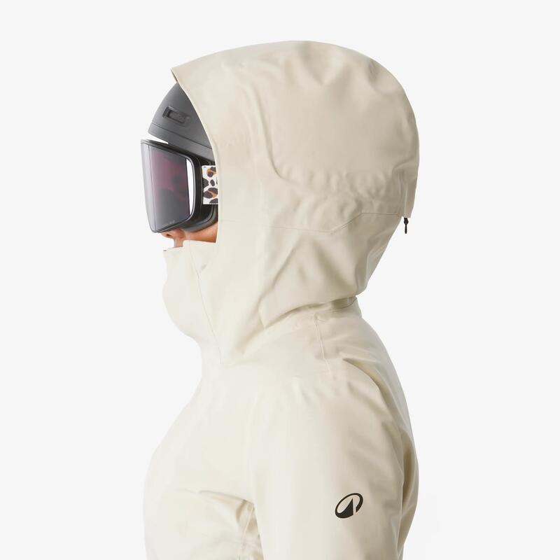 Kadın Kayak/Snowboard Tulumu - Bej - Suit 500