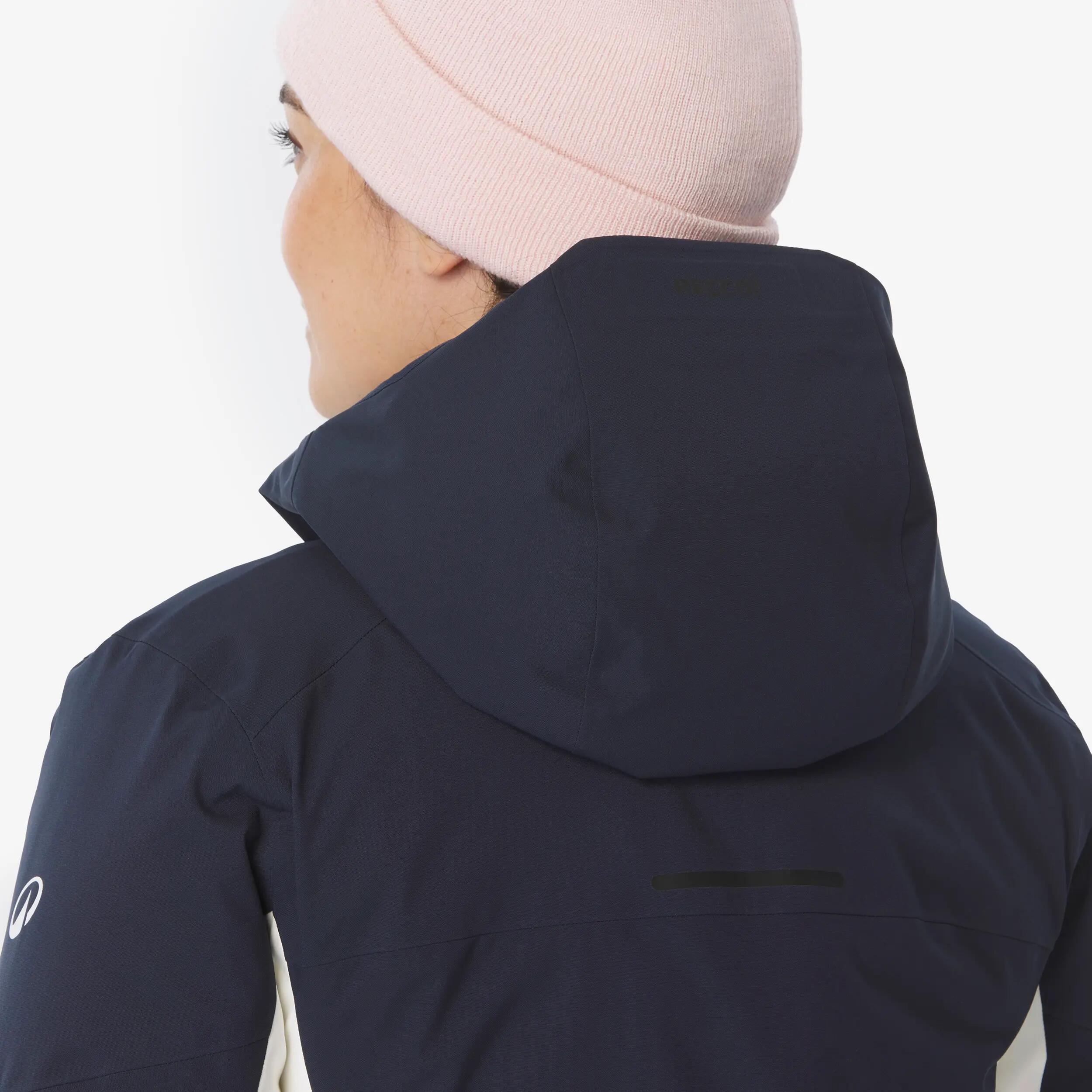 Kurtka narciarska i snowboardowa damska Quechua 500 8/14