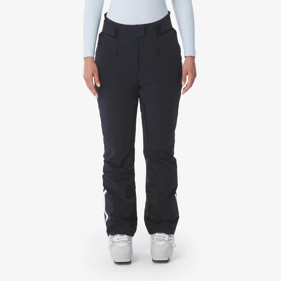 Pantalon de ski imperméable femme, SKP 900, bleu foncé