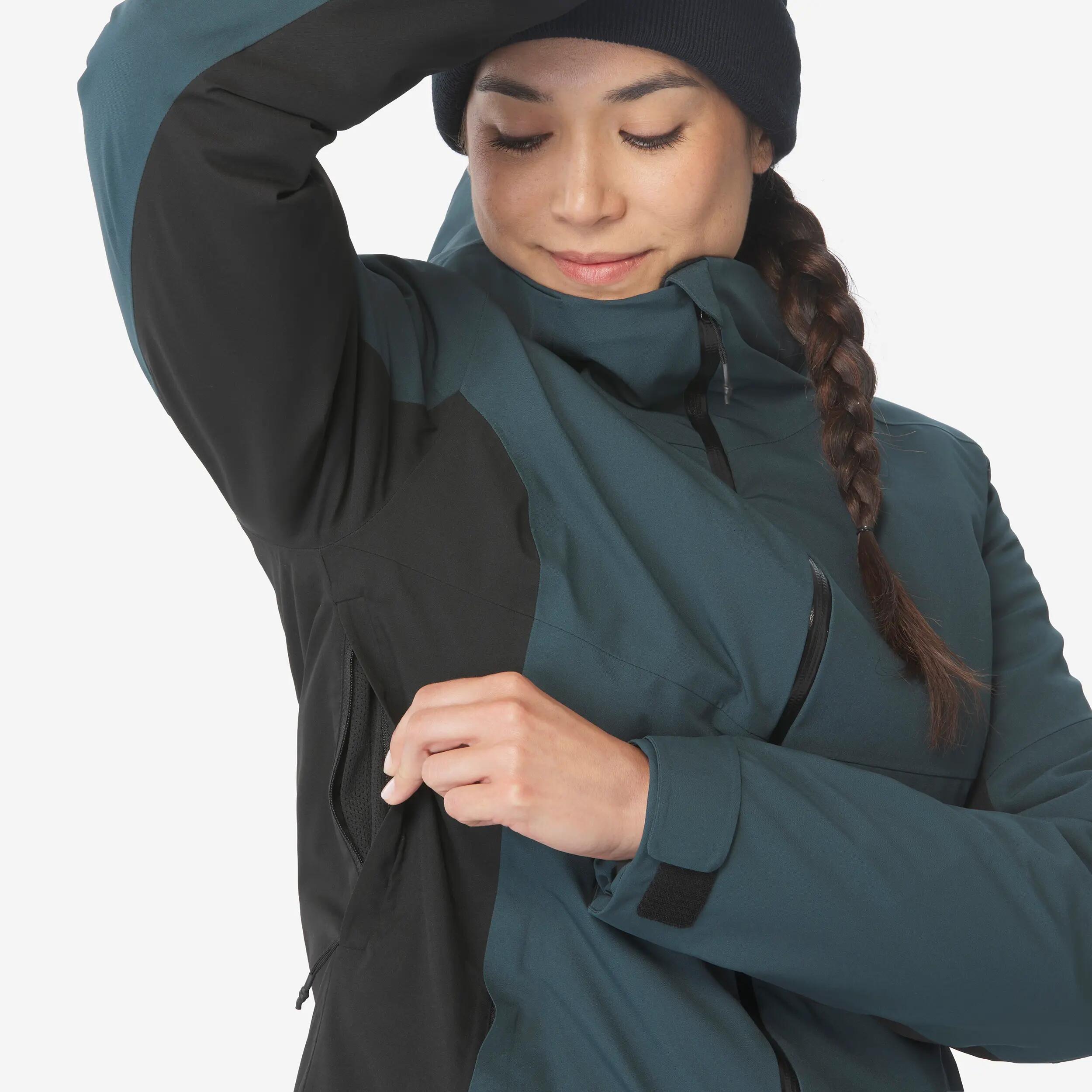 Kurtka narciarska i snowboardowa damska Quechua 500 7/22
