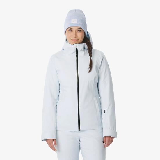 Giacca sci donna 500 donna verde scuro