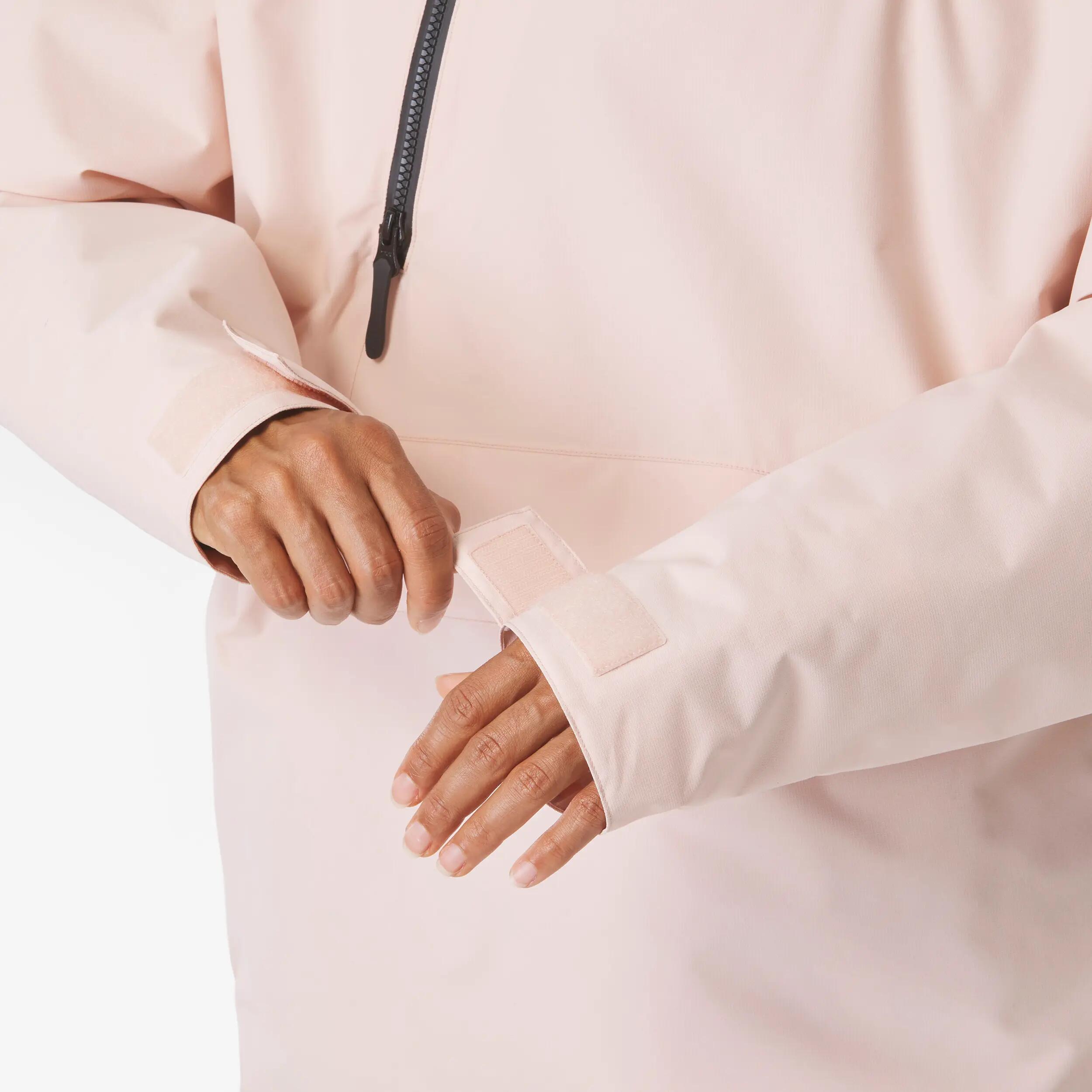 Chaqueta oversize de esquí y snowboard mujer, ANORAK 500, rosa  13/29