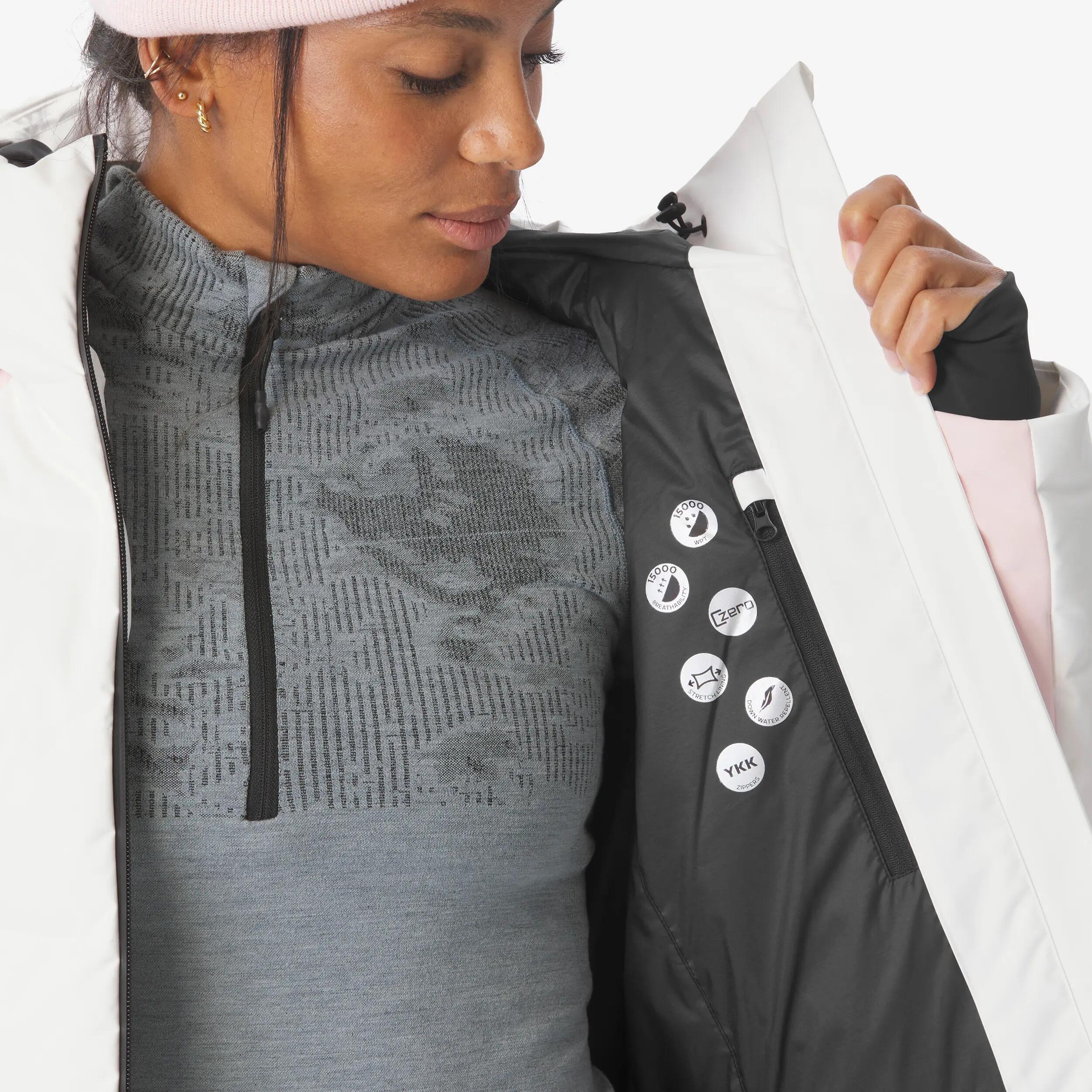 Veste de ski chaude et imperméable femme, Colmar Shaping 10/10
