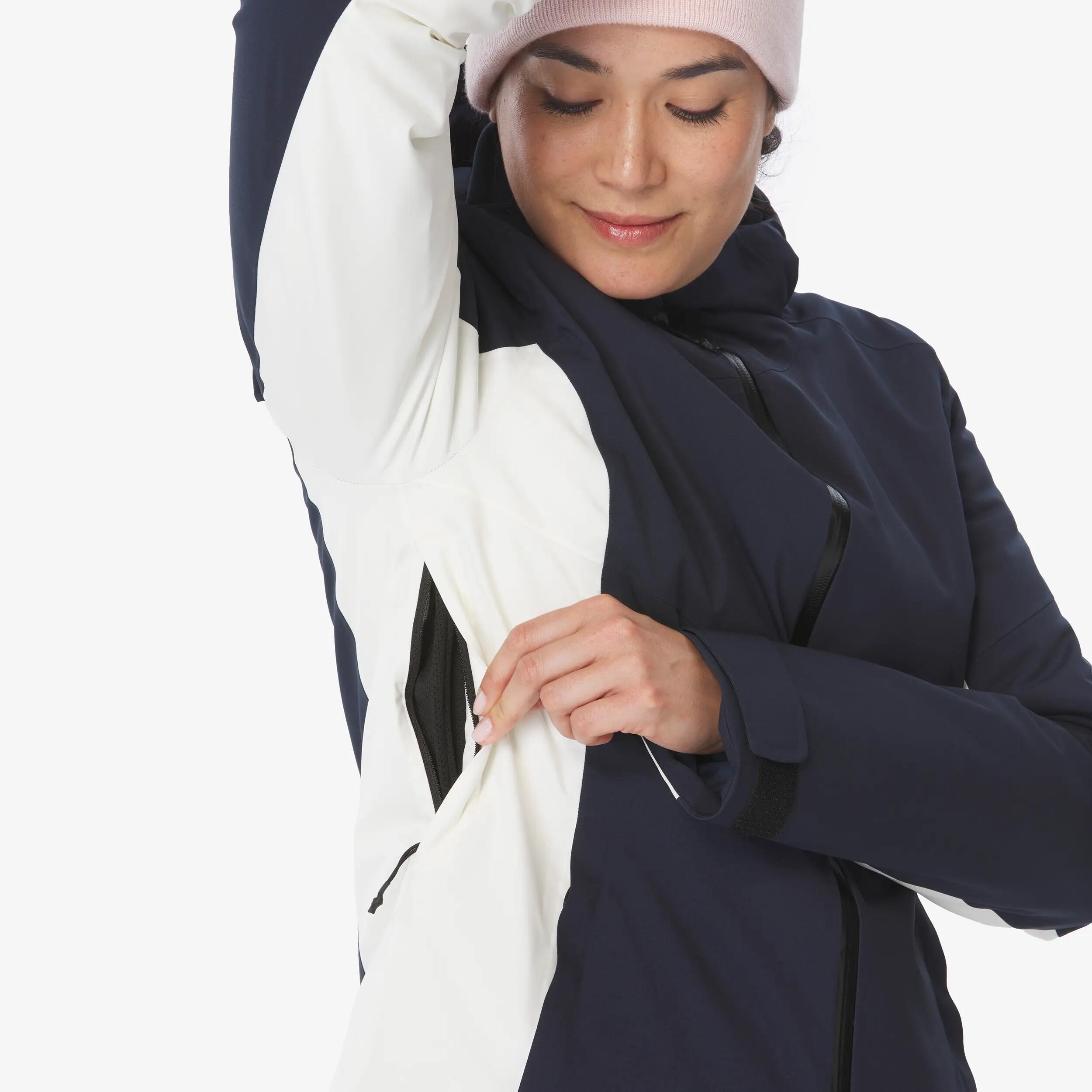 Kurtka narciarska i snowboardowa damska Quechua 500 9/14