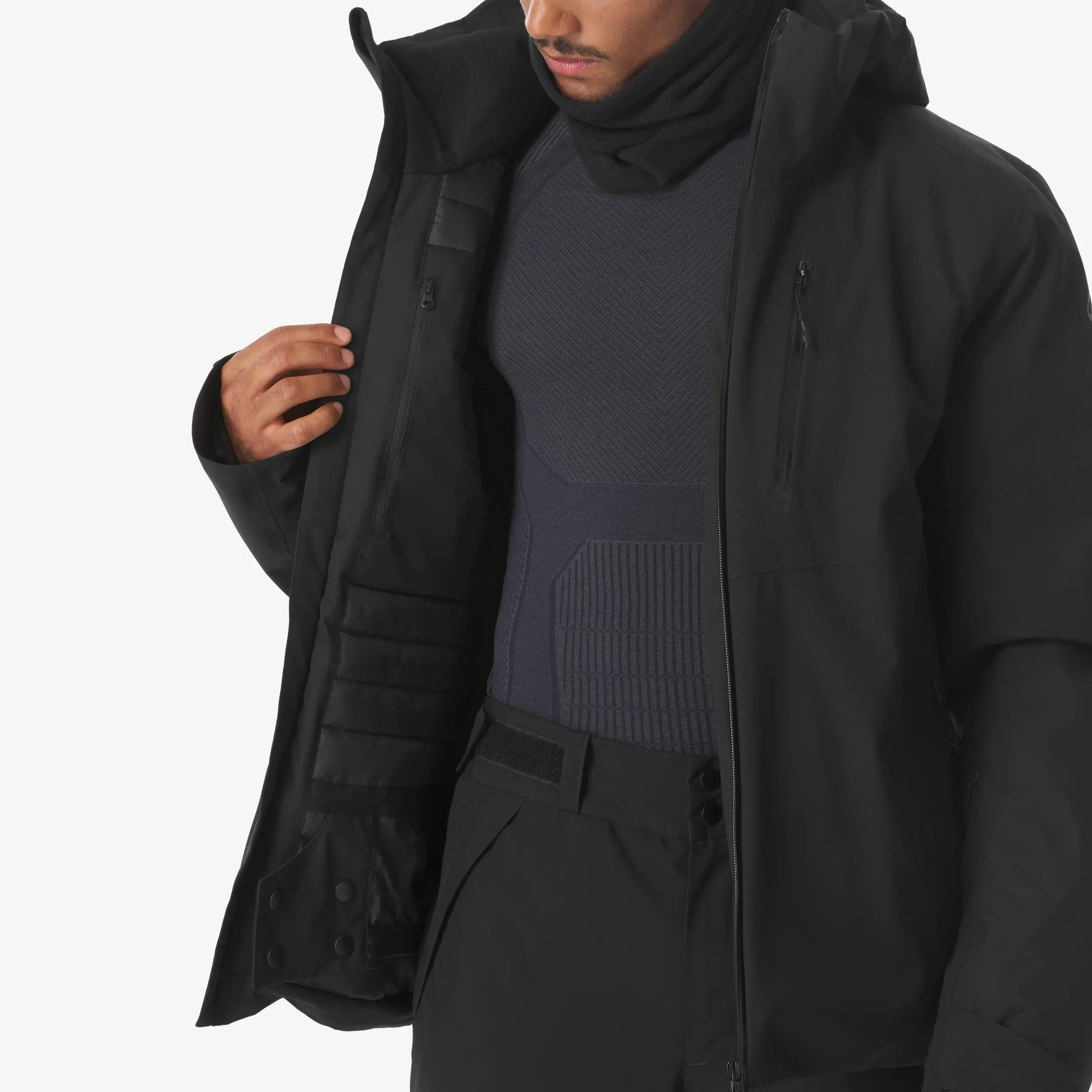 Giacca sci uomo 500 nera 11/23