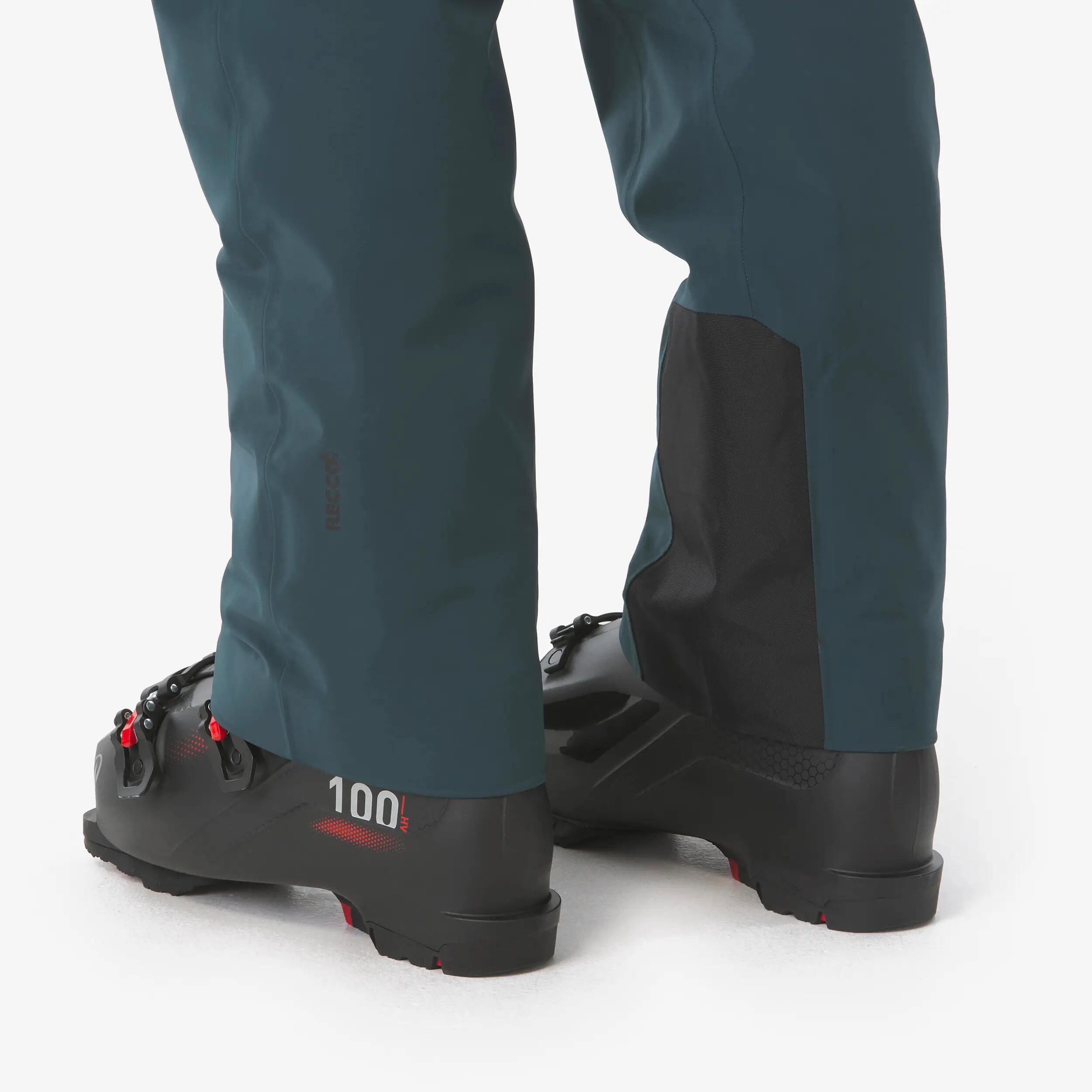 Calças Impermeáveis de Ski Homem SKP 900 Verde/Preto 8/21