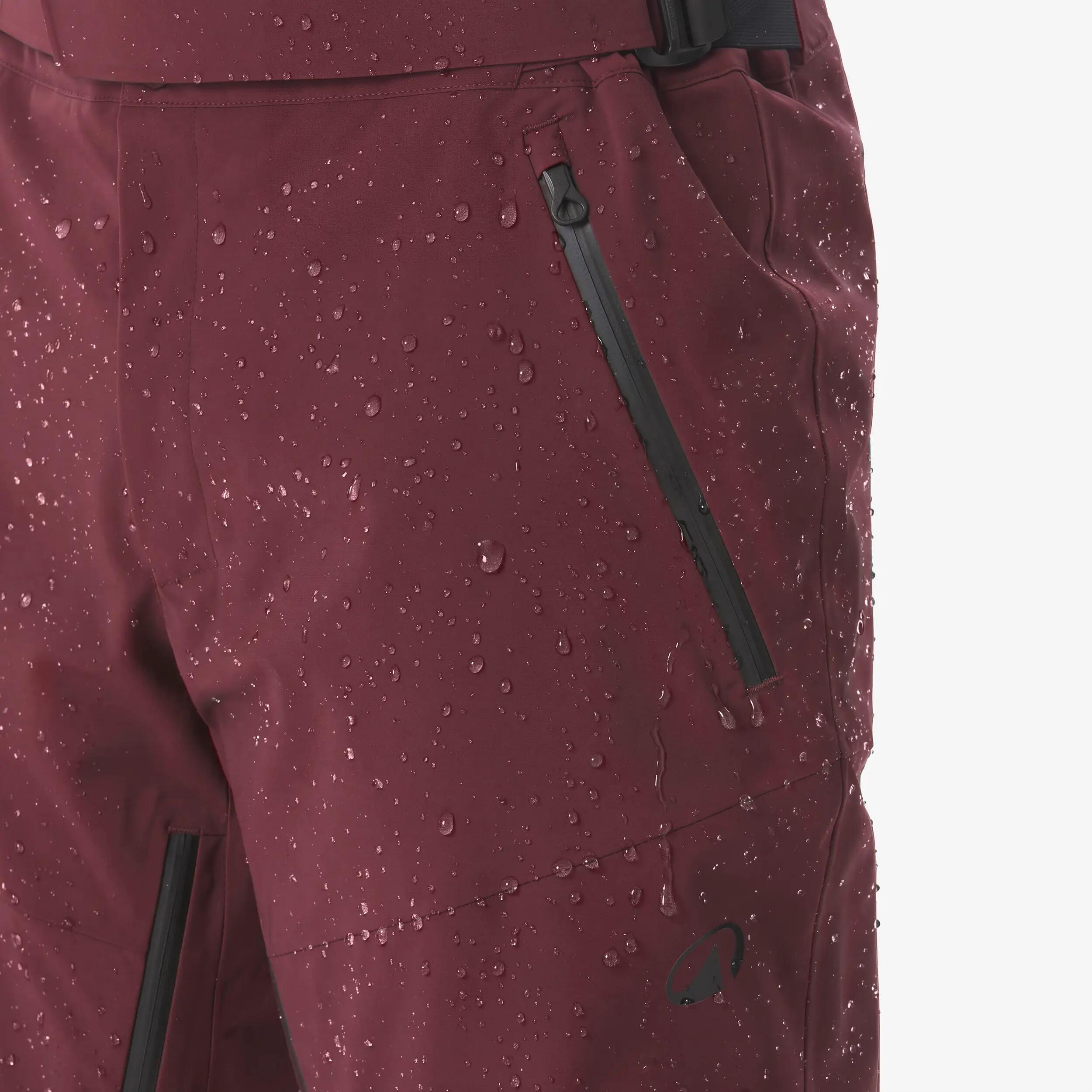 Calças Impermeáveis de Ski Homem SKP 900 Bordô 12/23