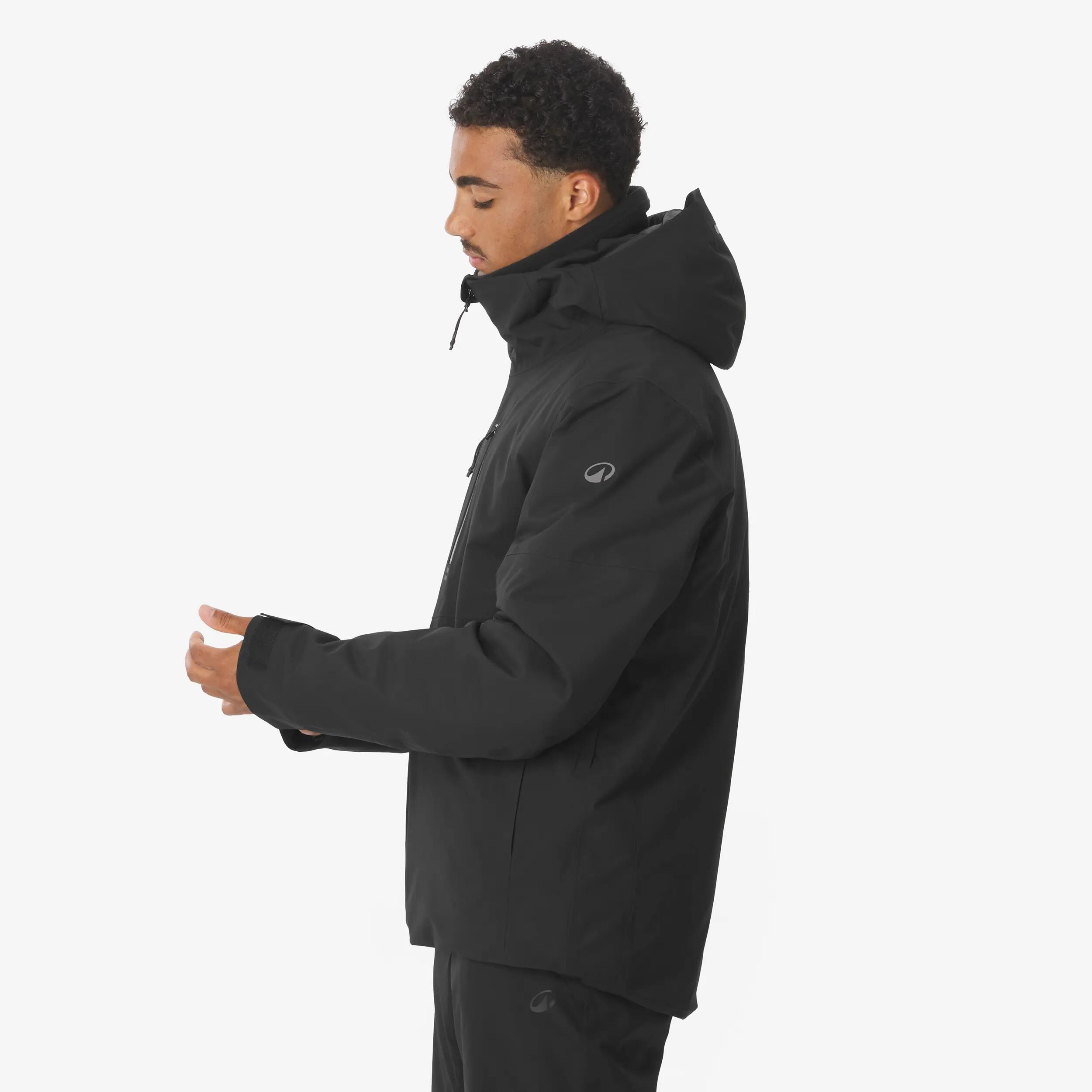 Giacca sci uomo 500 nera 4/23
