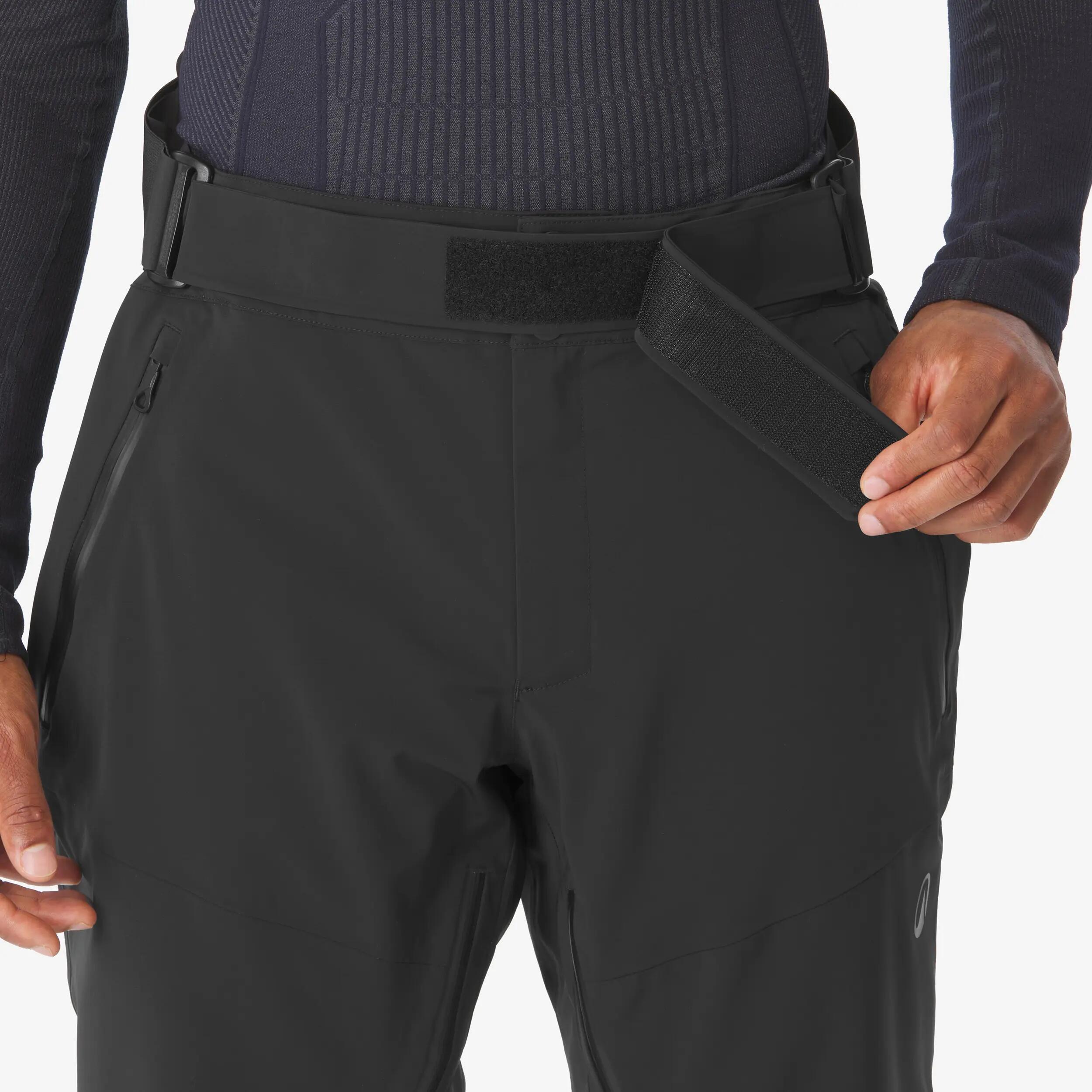 Calças de ski impermeáveis homem, SKP 900, preto 6/11