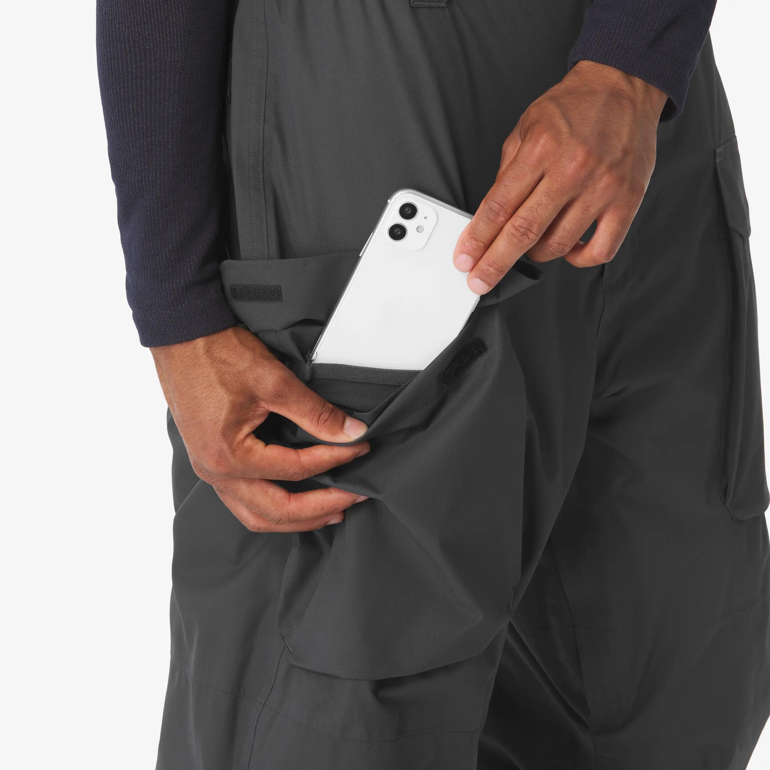 Oversized Ski and Snowboard Pants, 500 Pad 15/31