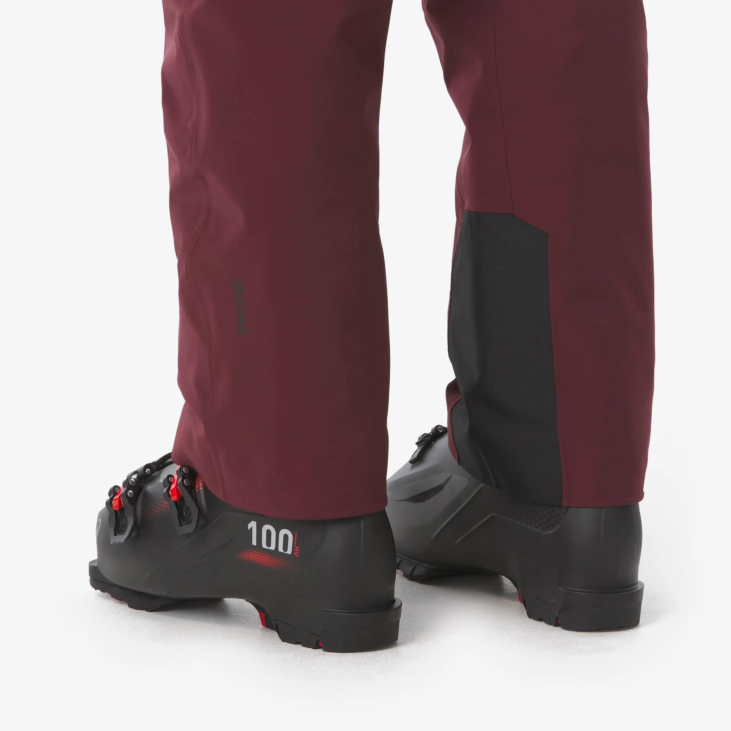 Calças Impermeáveis de Ski Homem SKP 900 Bordô 11/23