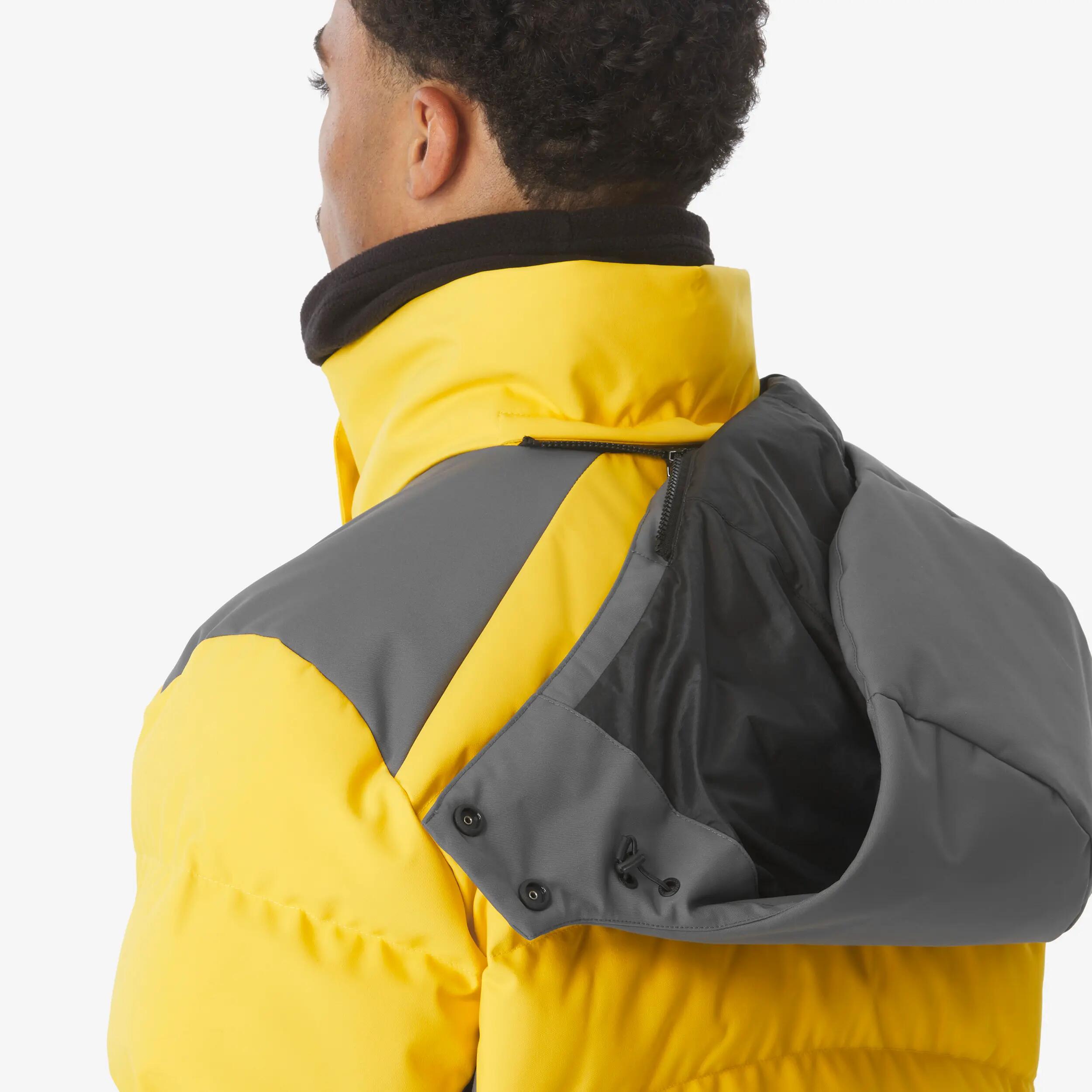Veste de ski chaude et imperméable homme, Colmar Easy On jaune 7/11
