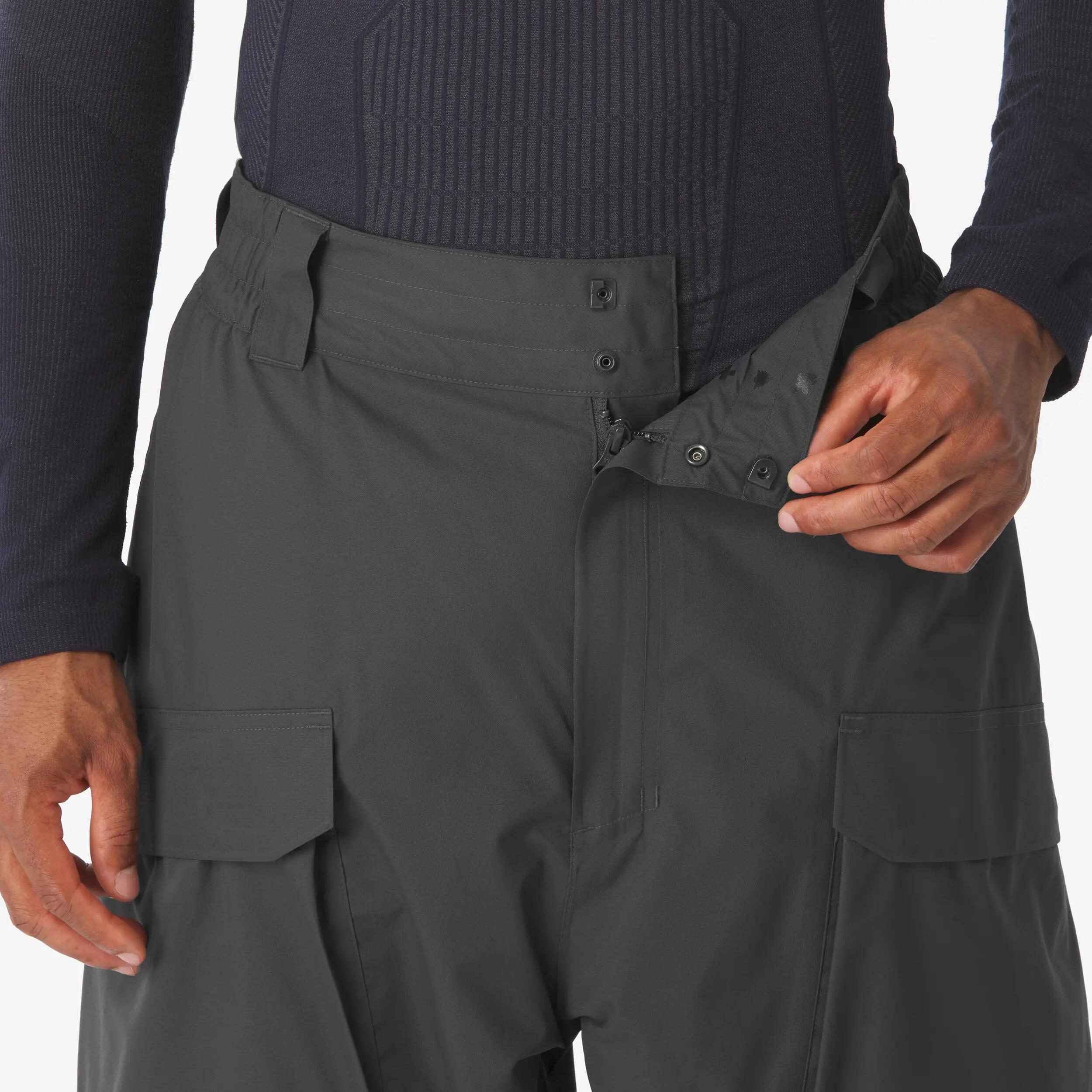 Oversized Ski and Snowboard Pants, 500 Pad 13/31
