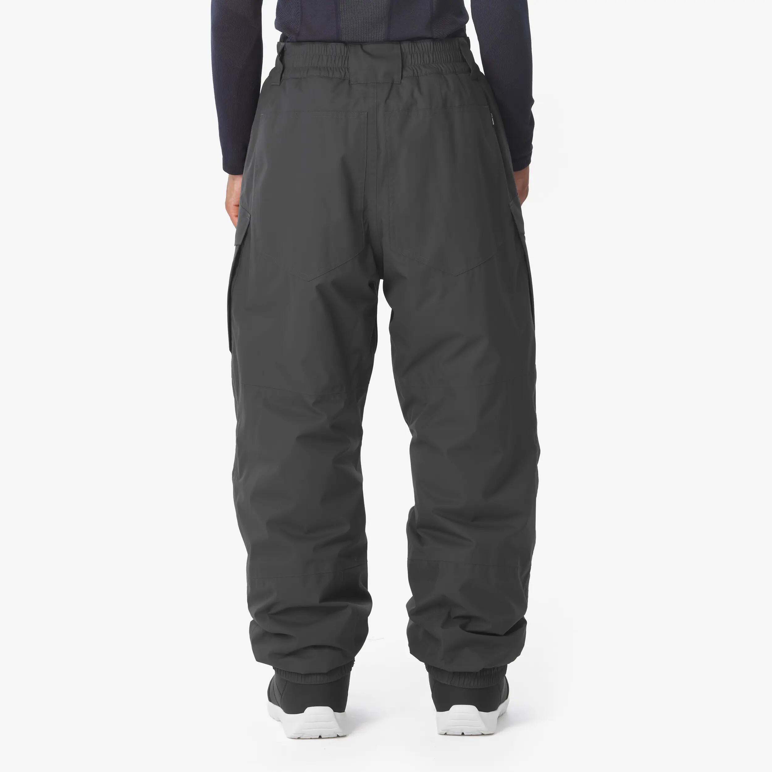Oversized Ski and Snowboard Pants, 500 Pad 12/31