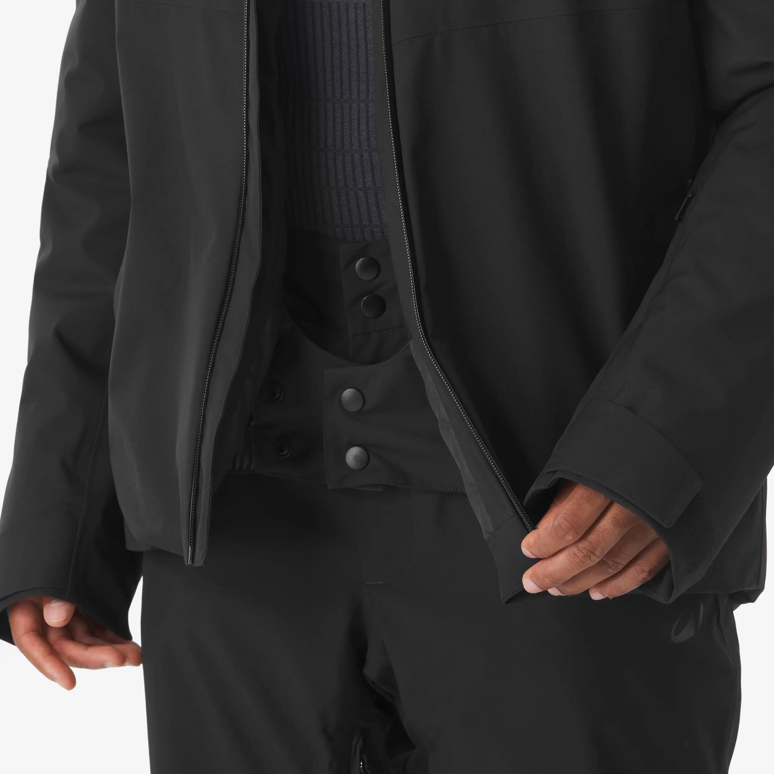 Giacca sci uomo 500 nera 10/23