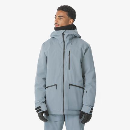 Skijacke Snowboardjacke Herren warm atmungsaktiv Allmountain - AM 500 grün
