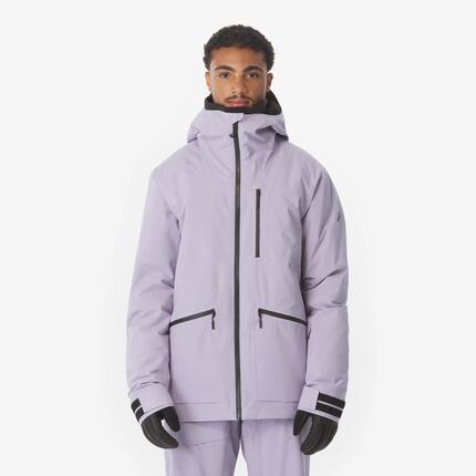 Skijacke Snowboardjacke Herren warm atmungsaktiv Allmountain - AM 500 grün
