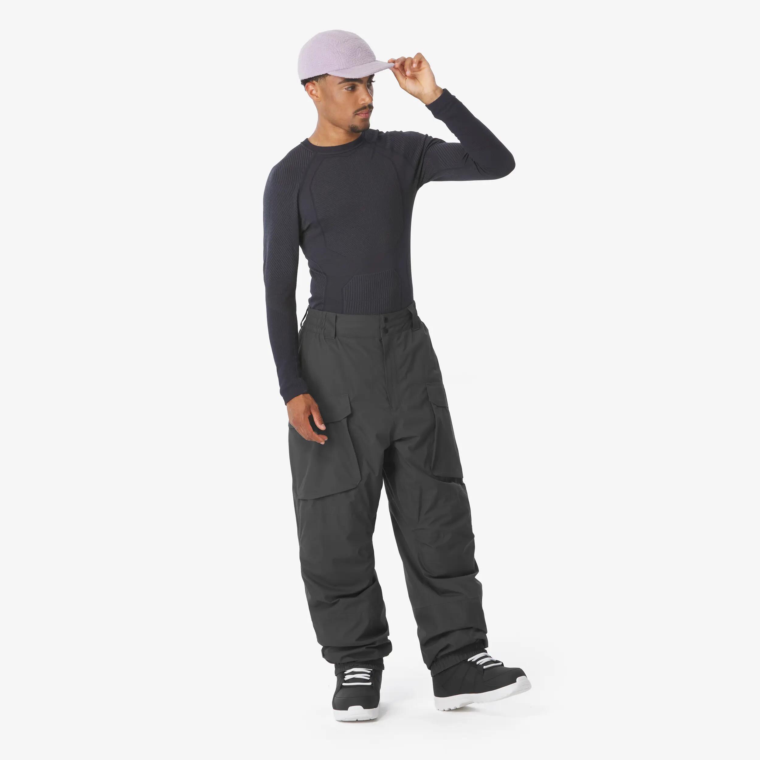 Oversized Ski and Snowboard Pants, 500 Pad 8/31