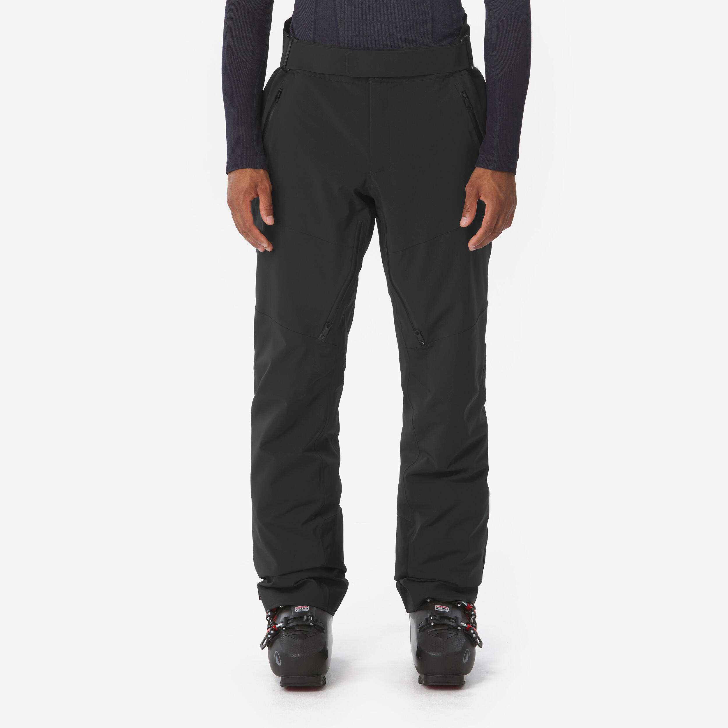 Pantaloni de schi impermeabili, SKP 900, negru, bărbați