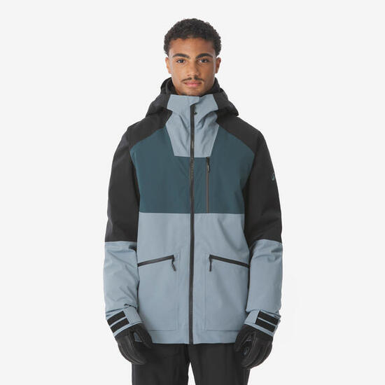 Skijacke Snowboardjacke Herren warm atmungsaktiv Allmountain - AM 500 grün