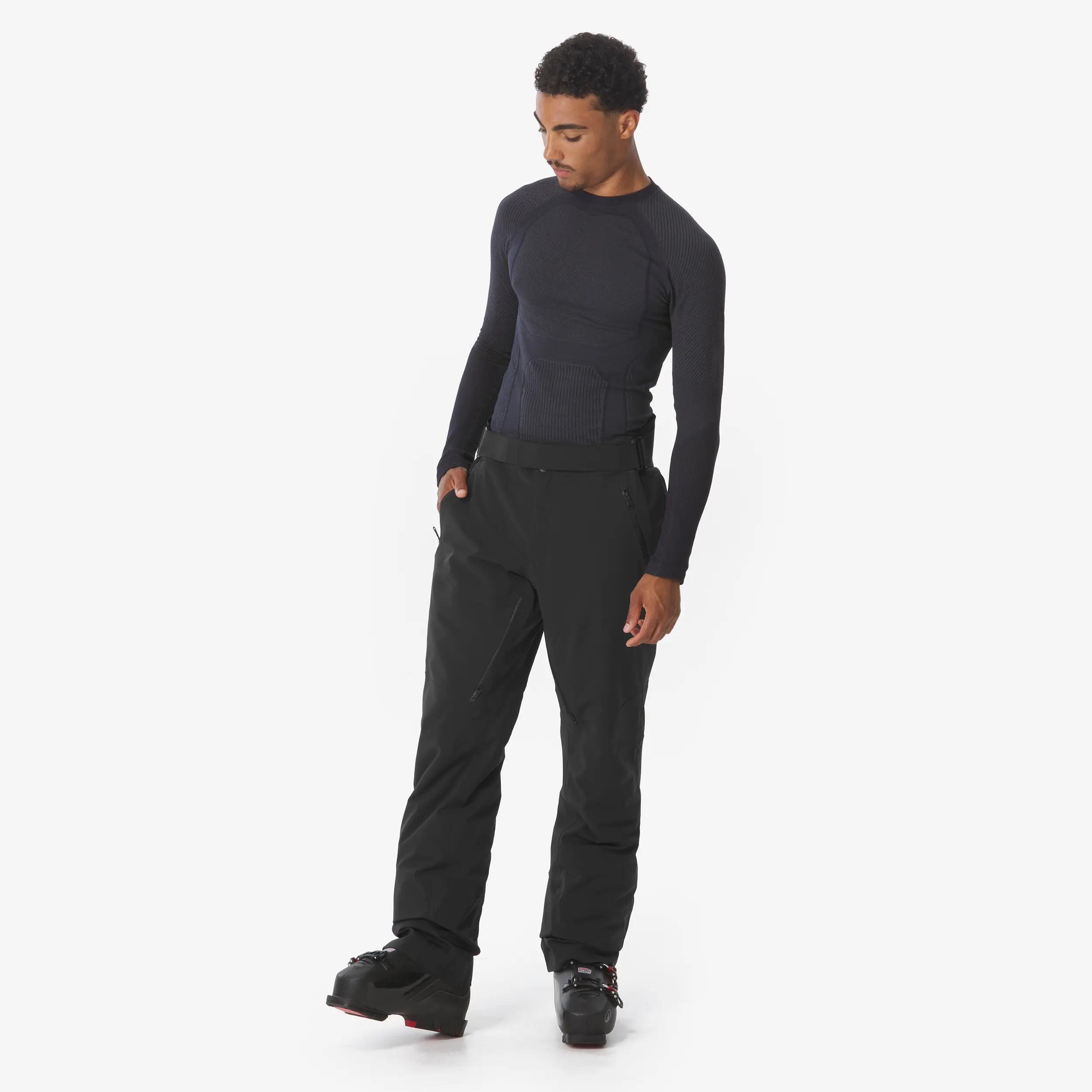 Calças de ski impermeáveis homem, SKP 900, preto 3/11